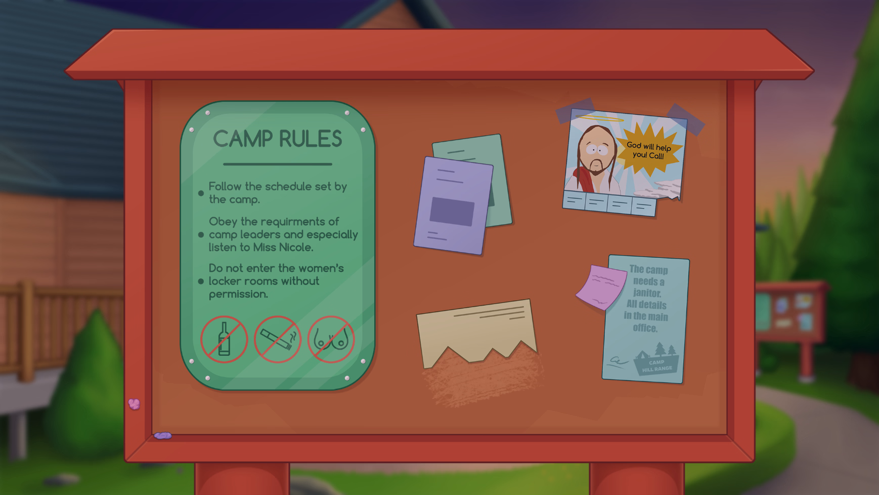 Ren'Py Camp Hill Range [v0.1.1] [Prickly Team]