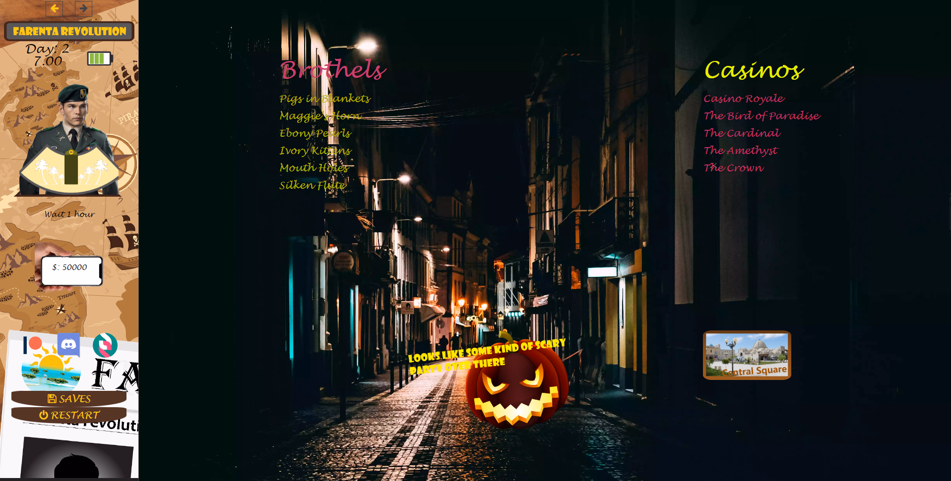 HTML Abandoned Farenta Revolution [v1.1] [ShanStarborn]