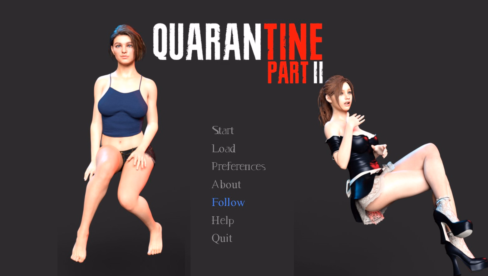 Ren'Py Abandoned Quarantine: Part II [v1.1] [Alcaudonart]
