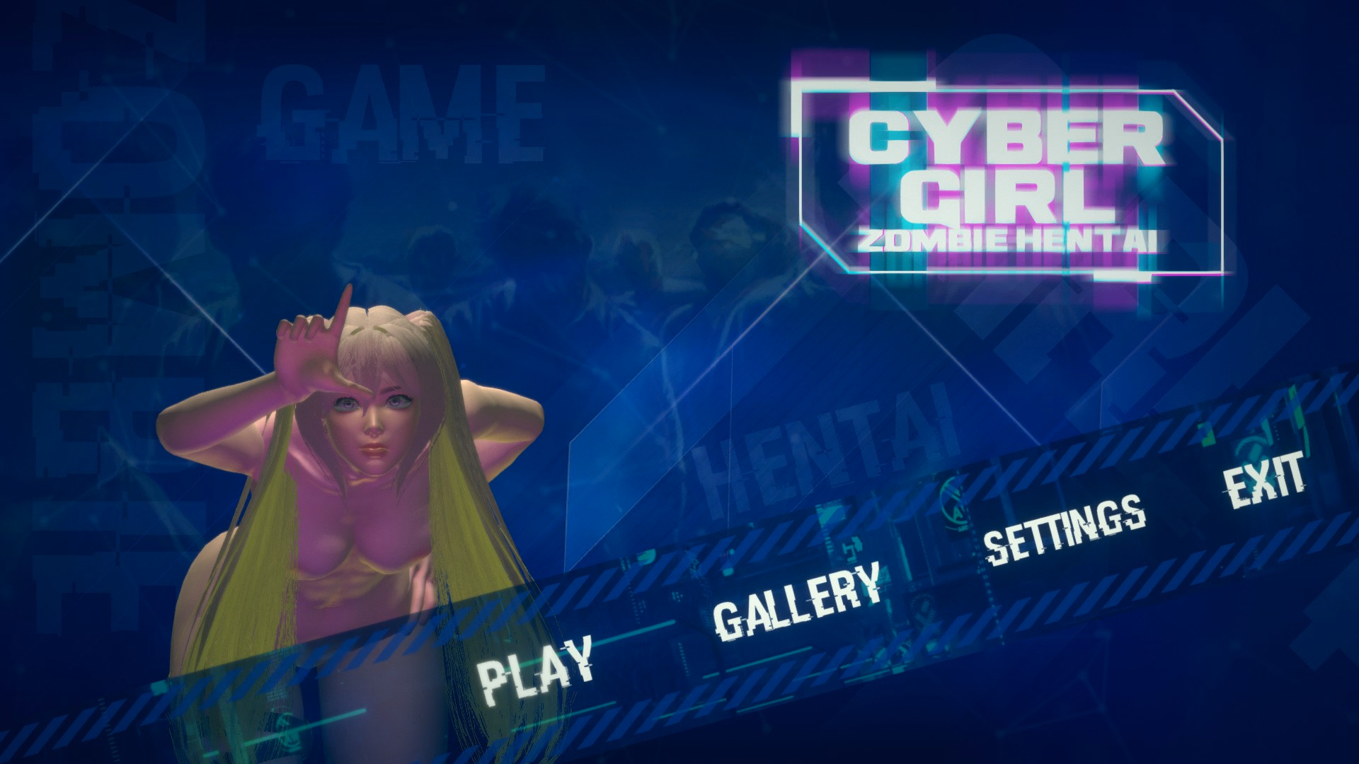 Unity Completed Cyber Girl - Zombie Hentai [Final] [Sakura team]