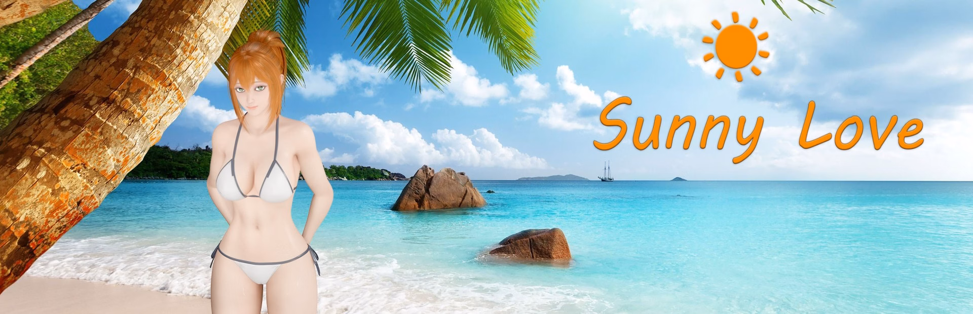 VN Ren'Py Completed Sunny Love [v1.0] [Byaka Games]
