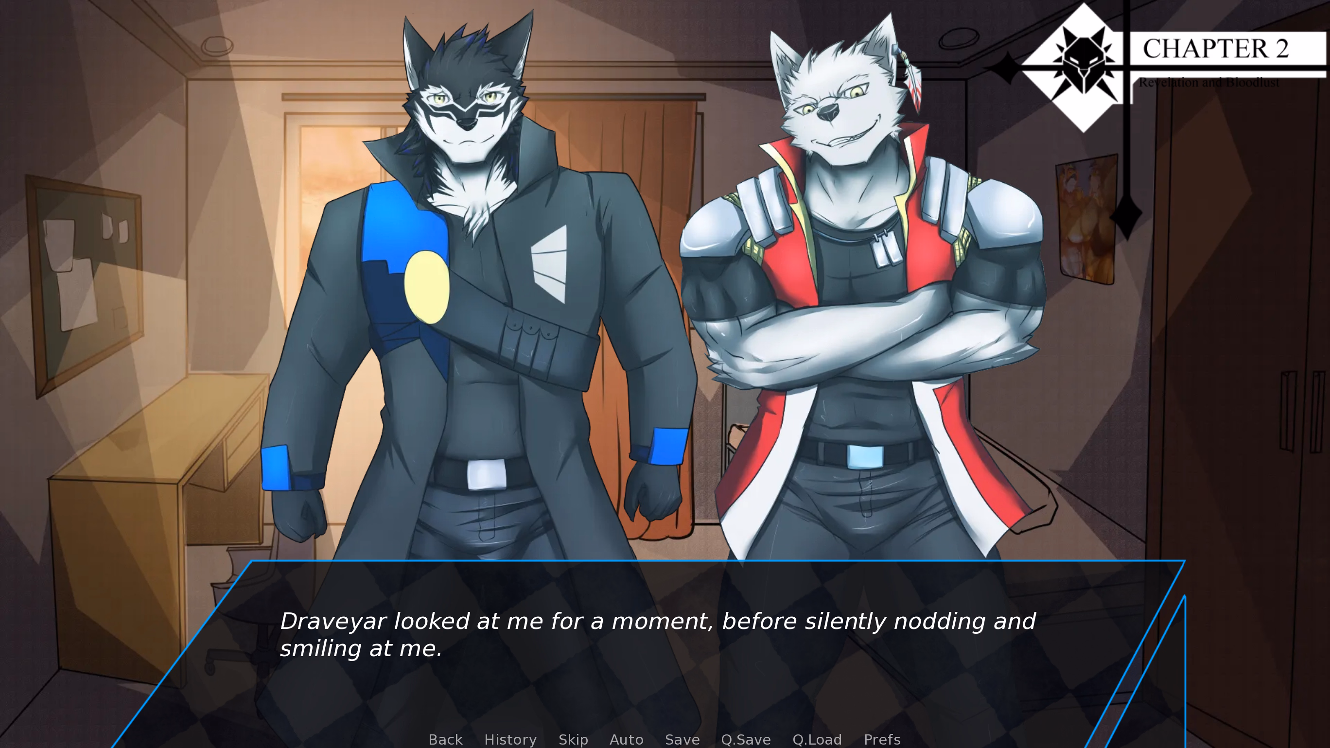 VN Ren'Py Fatal Force : The Tragedy of the Lone Wolf Arc [v1.81] [Darkdragon563]