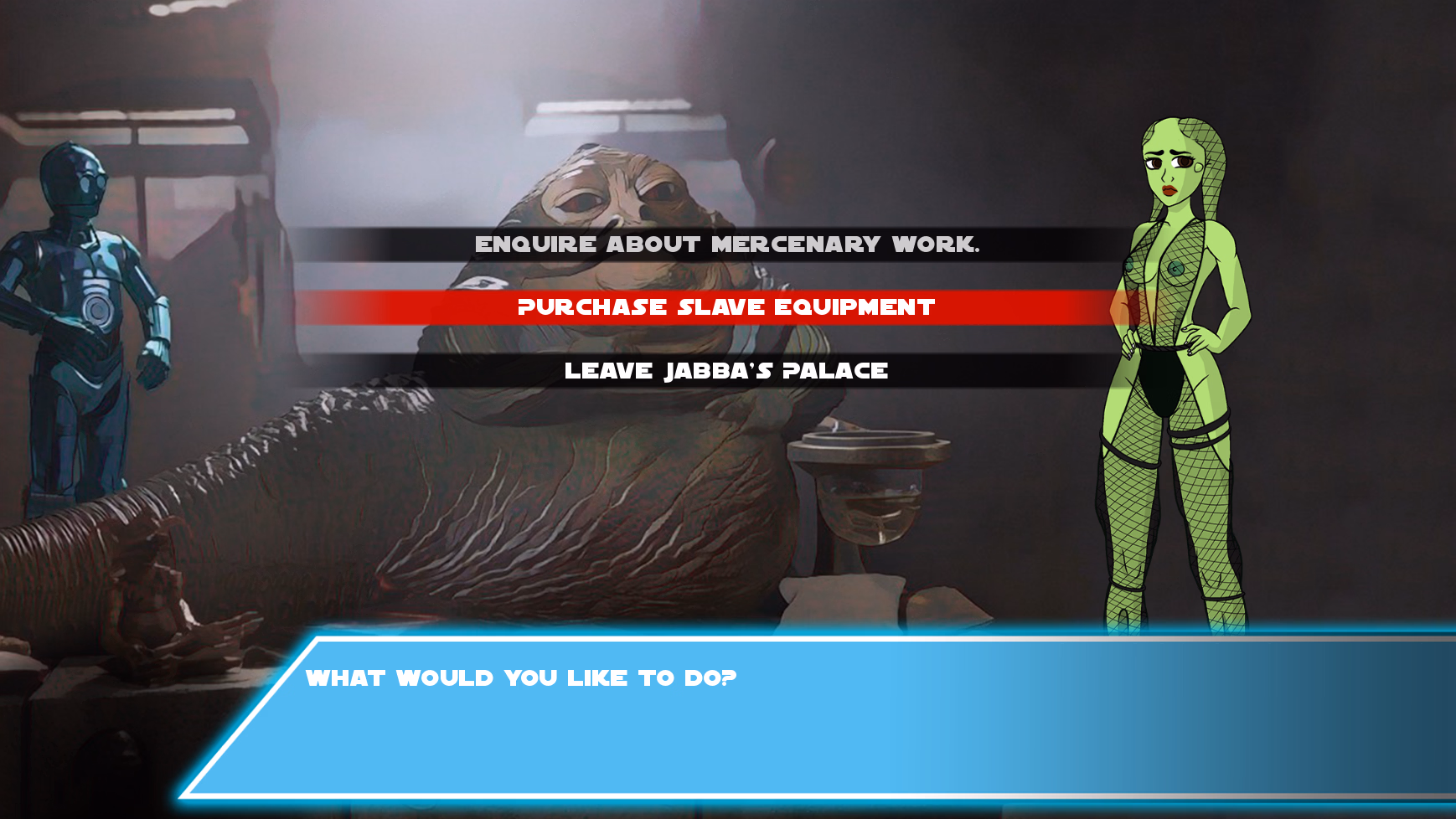 Ren'Py Completed Jedi Trainer [v1.0.0] [Millennium Malcolm]