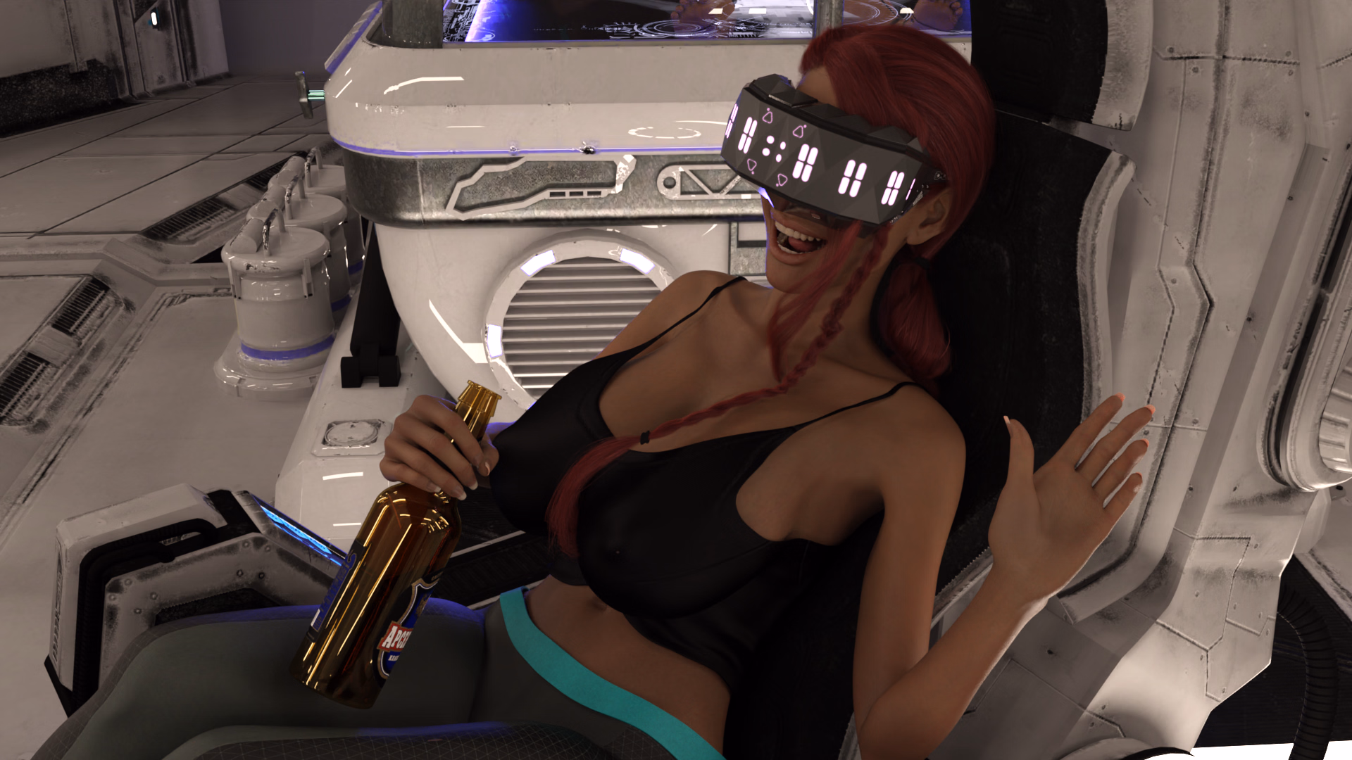 VN Ren'Py Abandoned Redshift [v0.01] [Sleepyten]