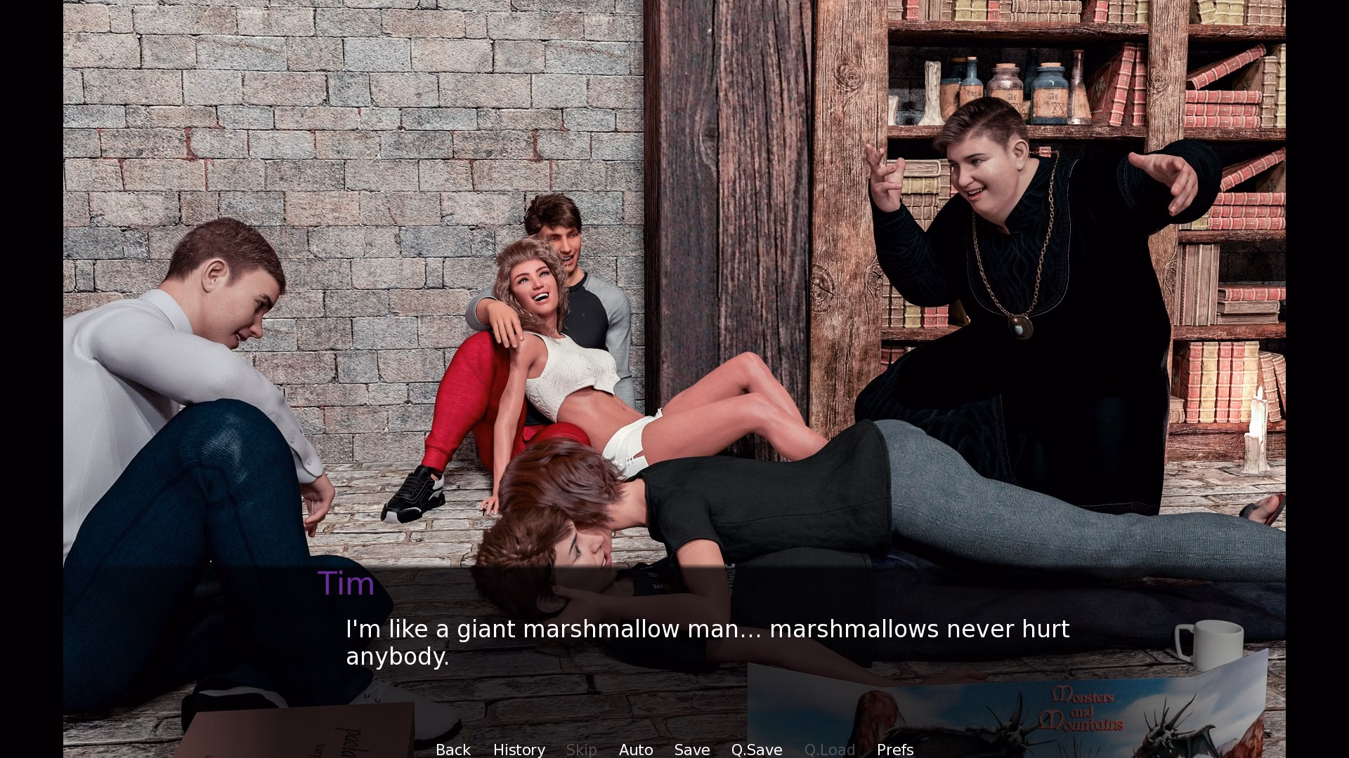 VN Ren'Py Completed New Earth Saga of the New Gods [1.0.0] [FPCGameSoftware]