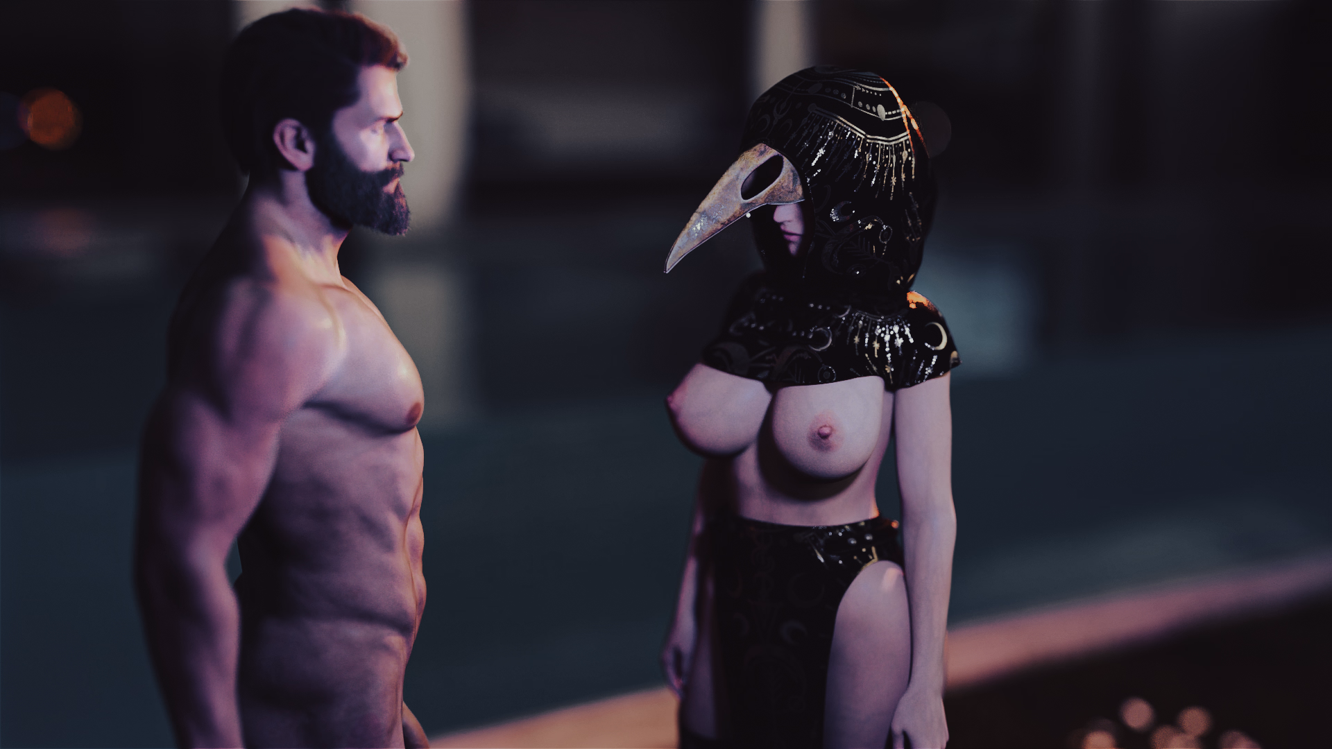 VN Ren'Py Abandoned Black Door: November King [v0.25] [MuseX]