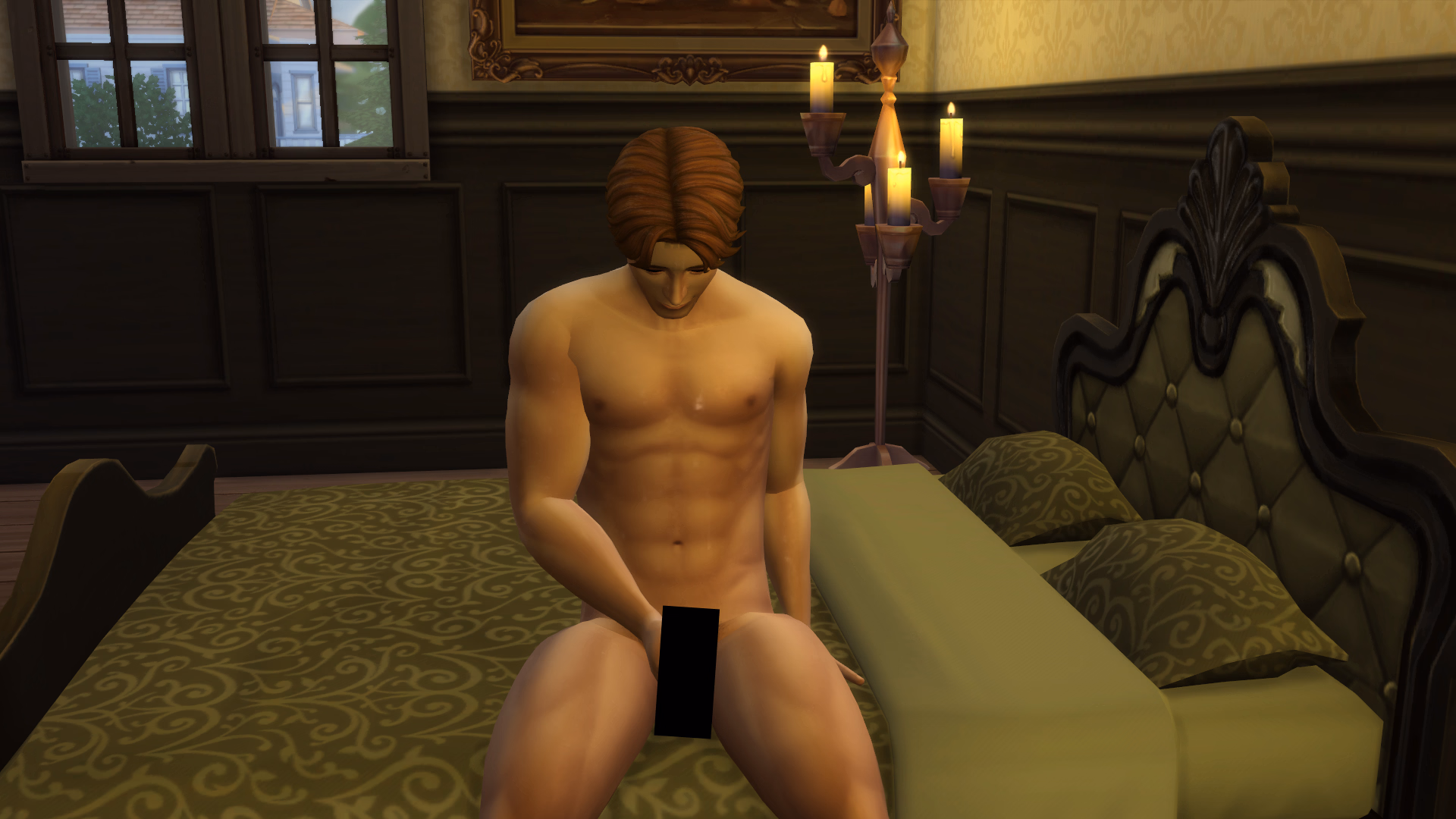 VN Ren'Py Abandoned Nightly Visits [Demo] [GayWriter10]