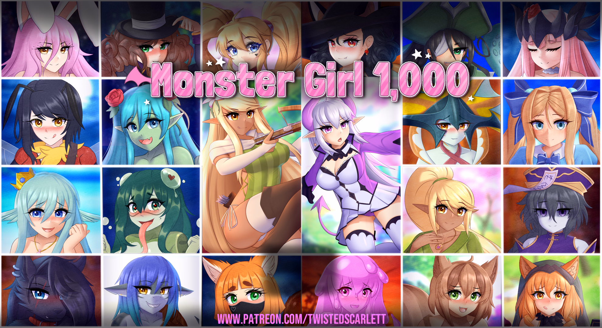 VN RPGM Completed Monster Girl 1,000 [v2.0.1] [TwistedScarlett]