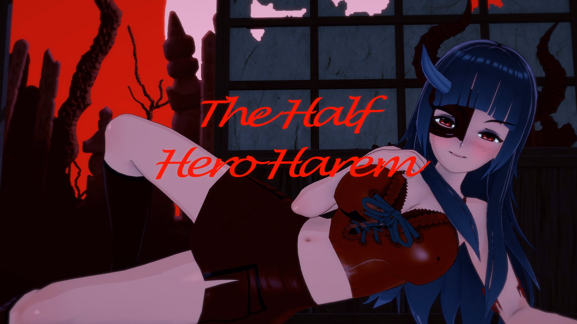 VN Ren'Py Completed The Half Hero Harem [v1.0] [Night]