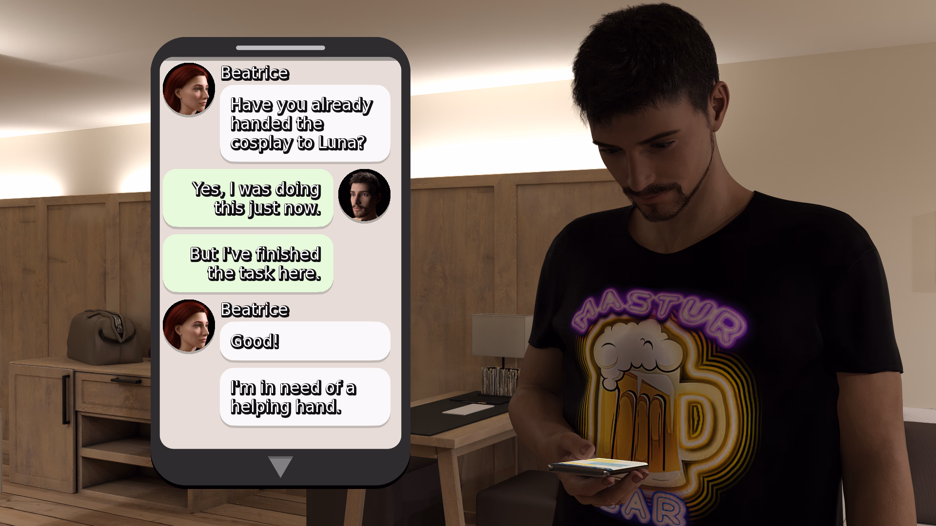 Ren'Py Living in a Brothel [v0.4.1] [Mastur Bar]