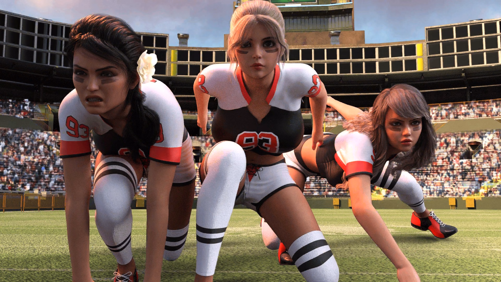VN Unity Completed Touchdown Girls [Final] [Entropy Digital Entertainment]