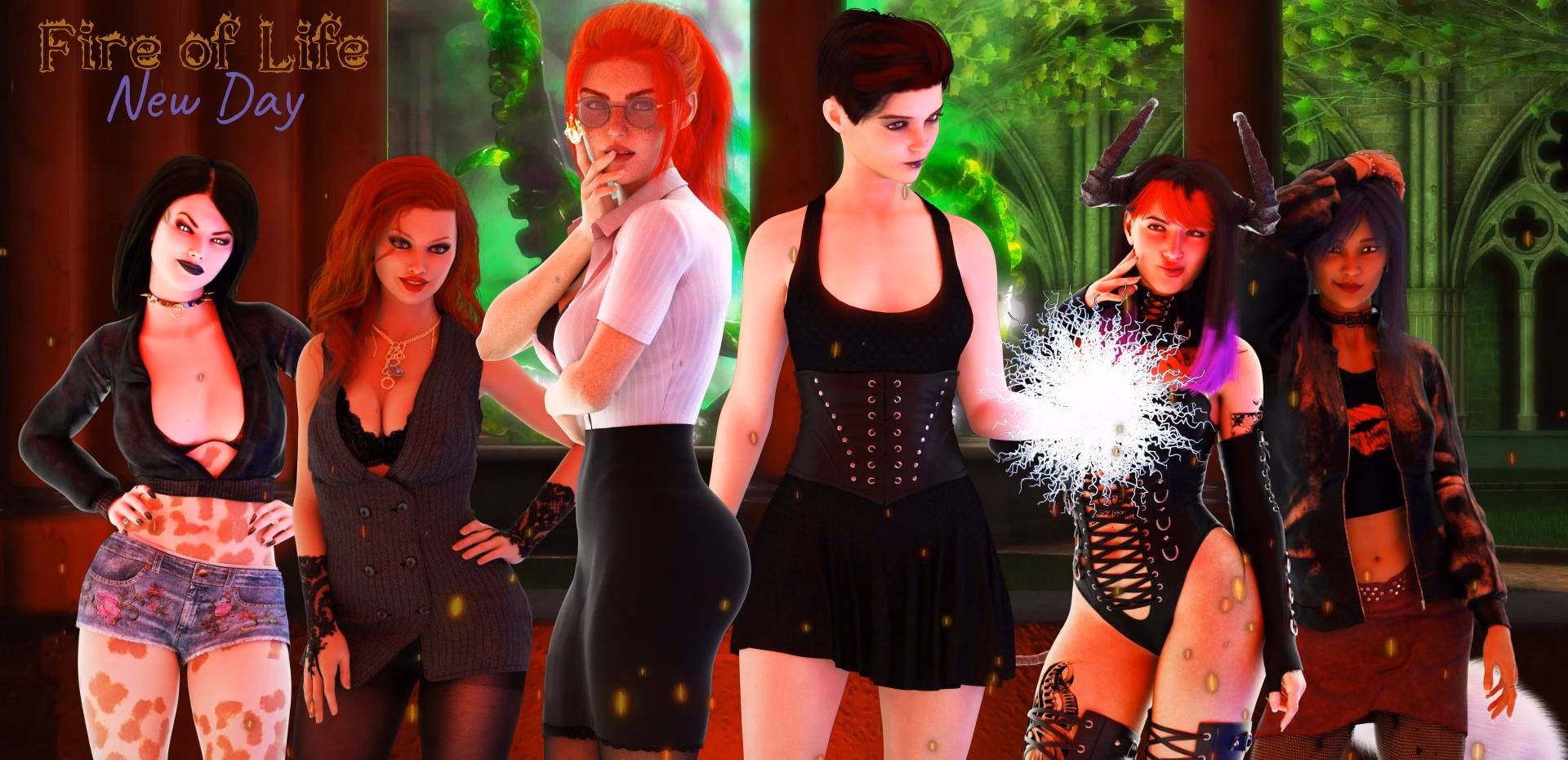 Ren'Py Fire of Life: New Day [v0.7] [Dana Haywood]