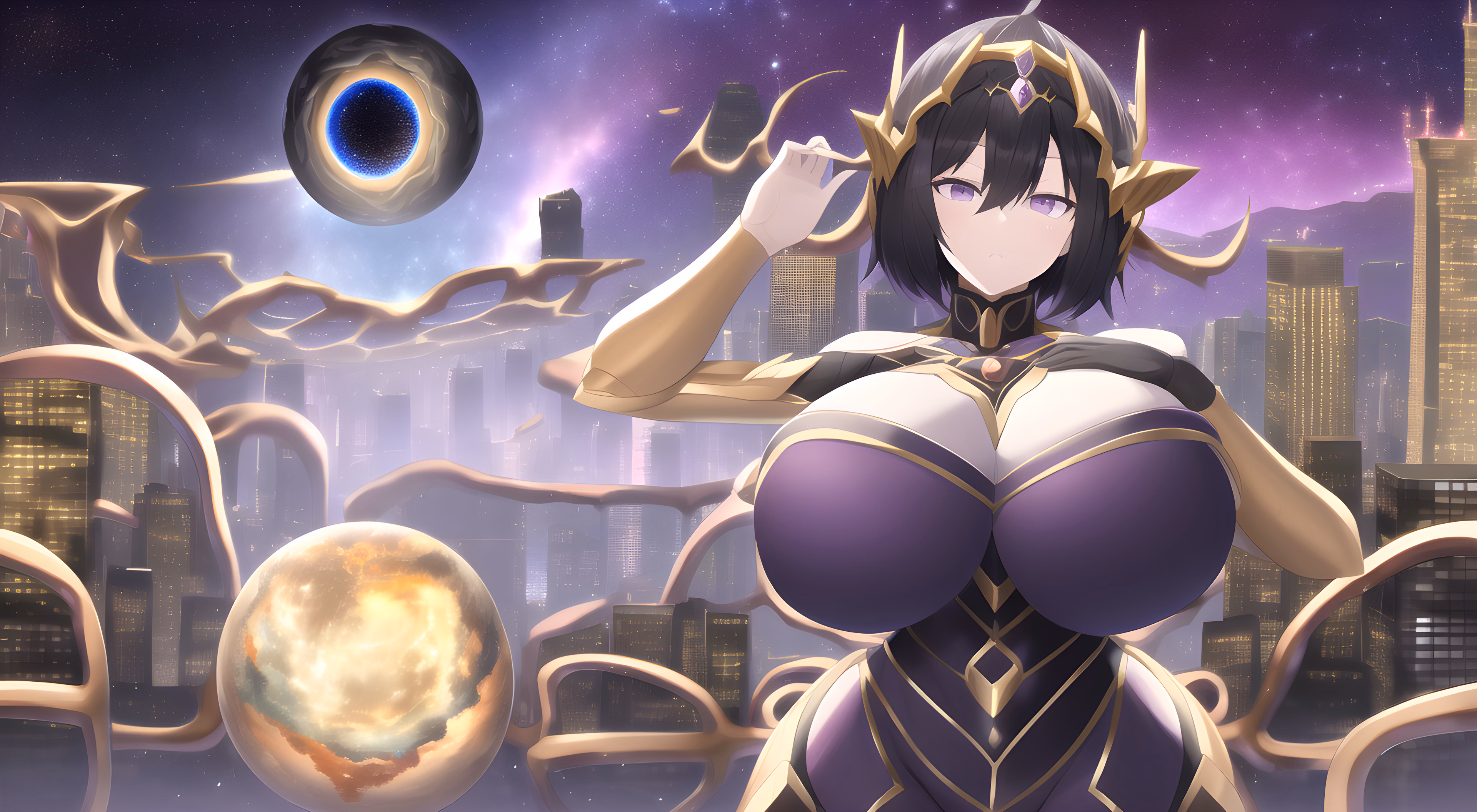 Ren'Py Abandoned Goddess' Bride: From Office Worker to Omni Empress [v0.160] [Omni-Waifuism]
