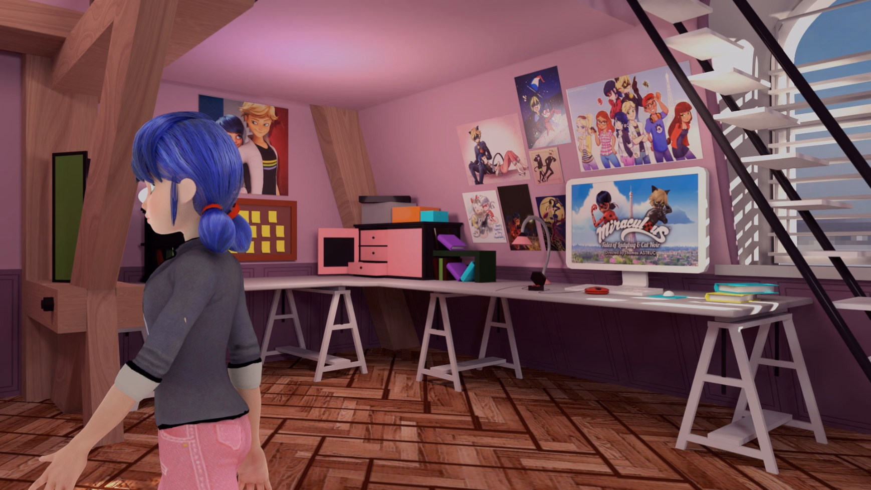 VN Ren'Py Abandoned Marinette's Week [v4.0][Marinette Agreste]