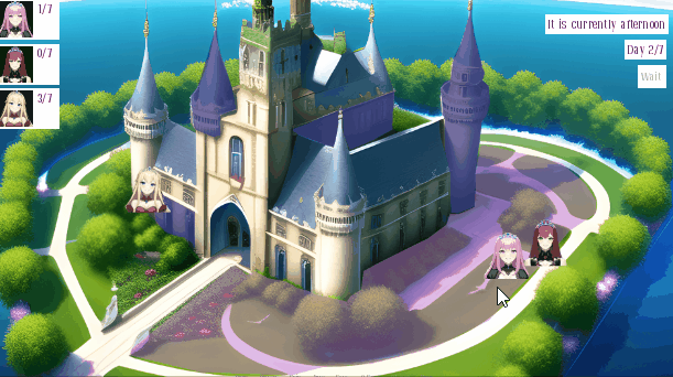 Ren'Py Completed Princess Dating Sim [Final] [Cute Pen Games]