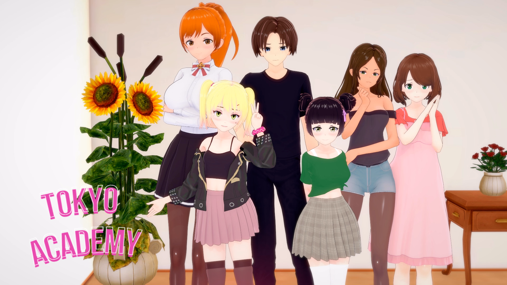 VN Ren'Py Abandoned Tokyo Academy [v0.5] [WaldoVN]