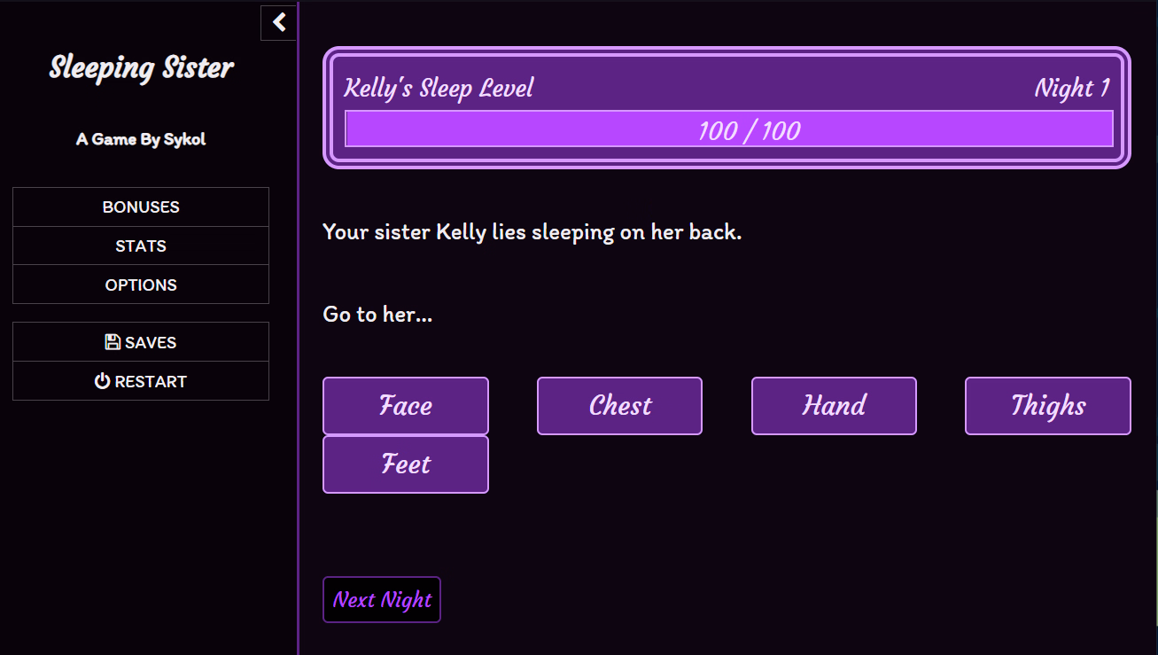 HTML Completed Sleeping Sister [Final] [Sykol]