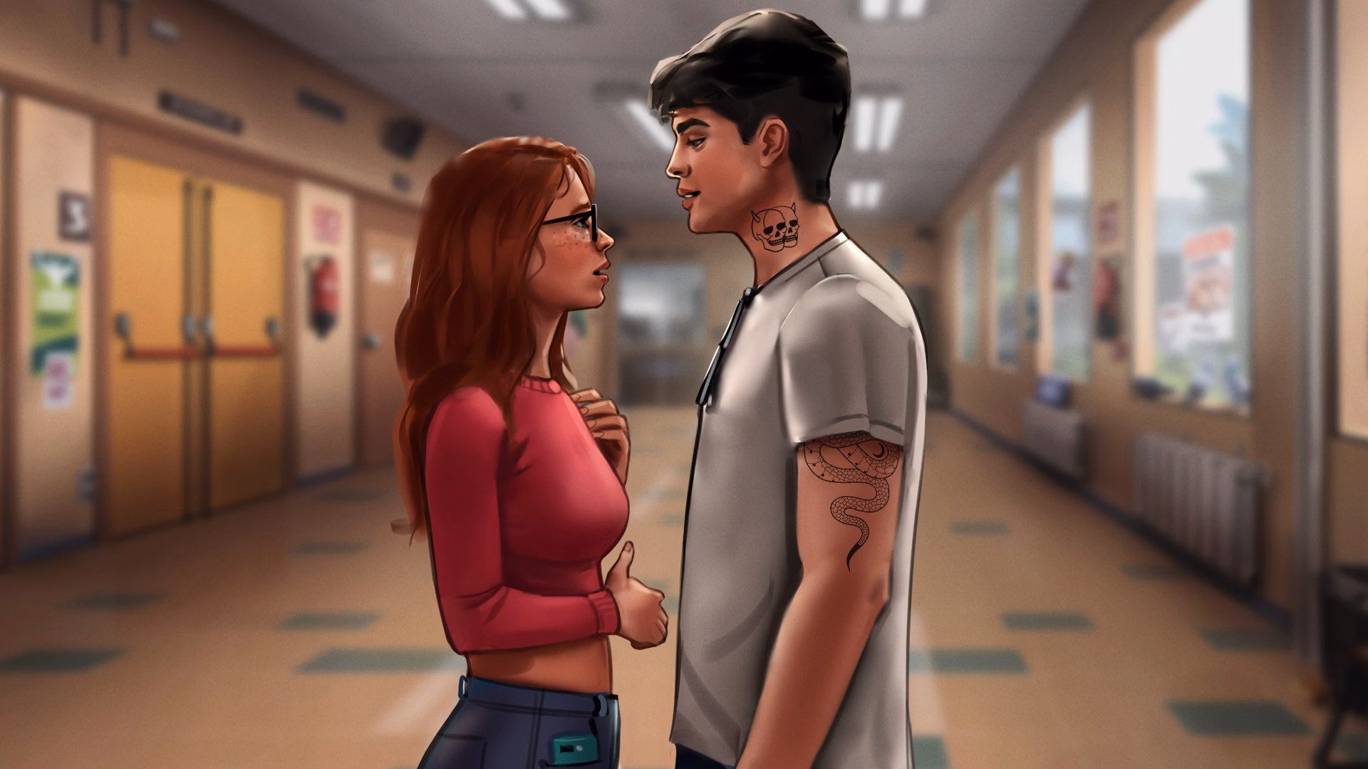 VN Ren'Py Abandoned Lust Campus [C3 Final] [RedLolly]
