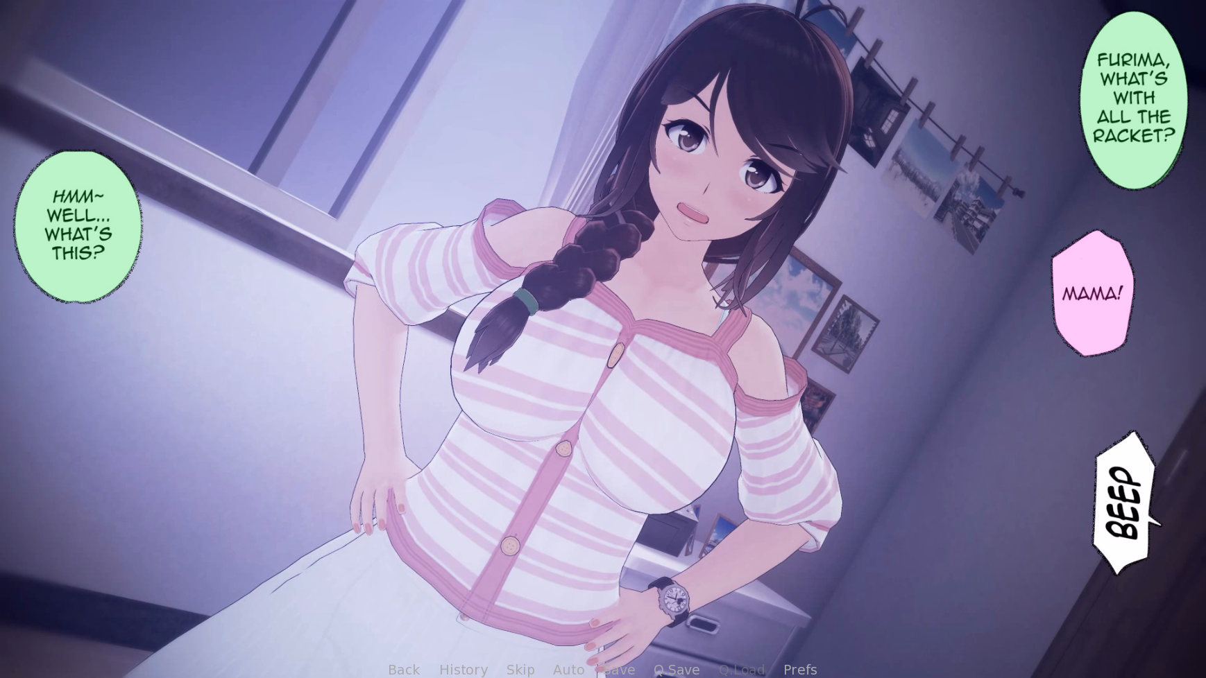 VN Ren'Py Abandoned Tale of Pain [v0.3] [CosmosFantina]