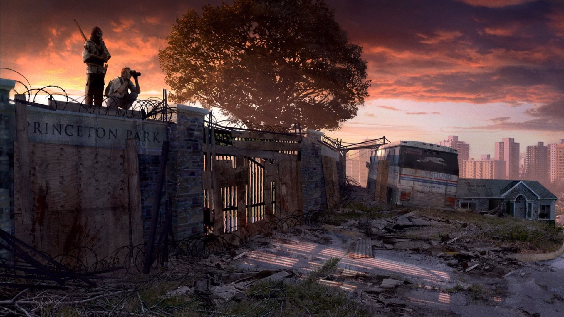 VN Ren'Py Abandoned Postapo Reportage [Episode One] [playerzone]