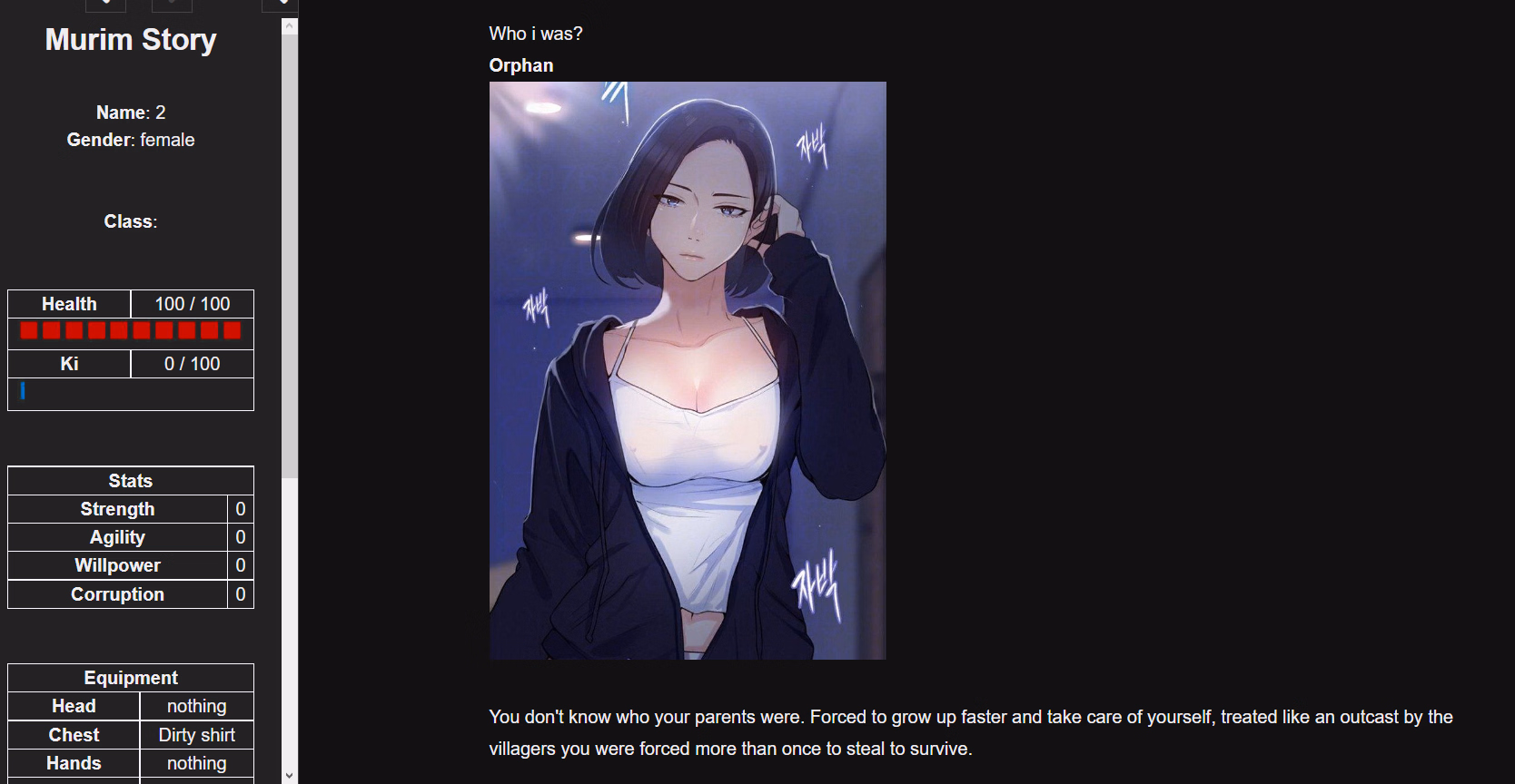 HTML Abandoned Murim Story [v0.02a (rework)] [liptor]