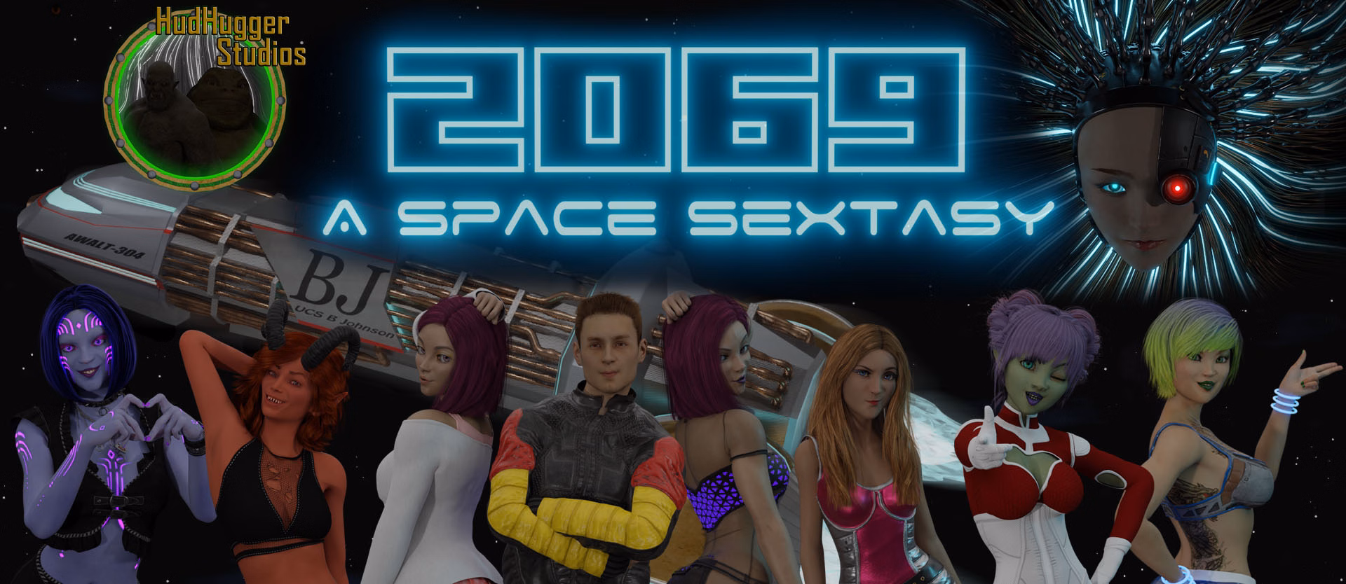 Ren'Py Abandoned 2069: A Space Sextasy [v0.5-0] [HudHugger Studios]