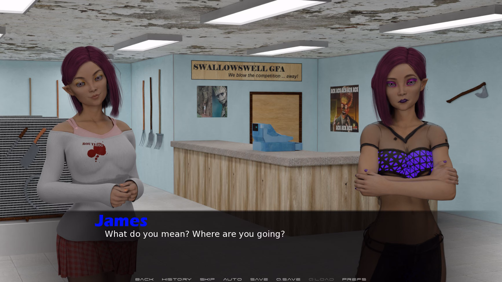 Ren'Py Abandoned 2069: A Space Sextasy [v0.5-0] [HudHugger Studios]