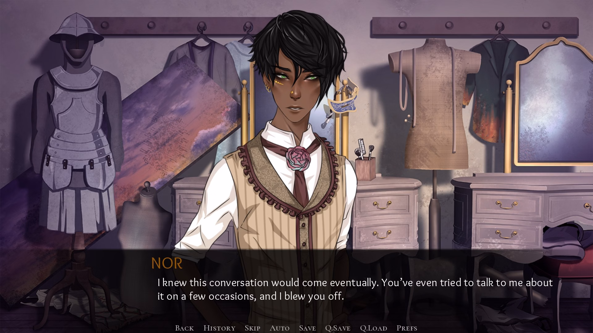 VN Ren'Py Abandoned Mannequin Academy [v1.35] [Aedian Glair]