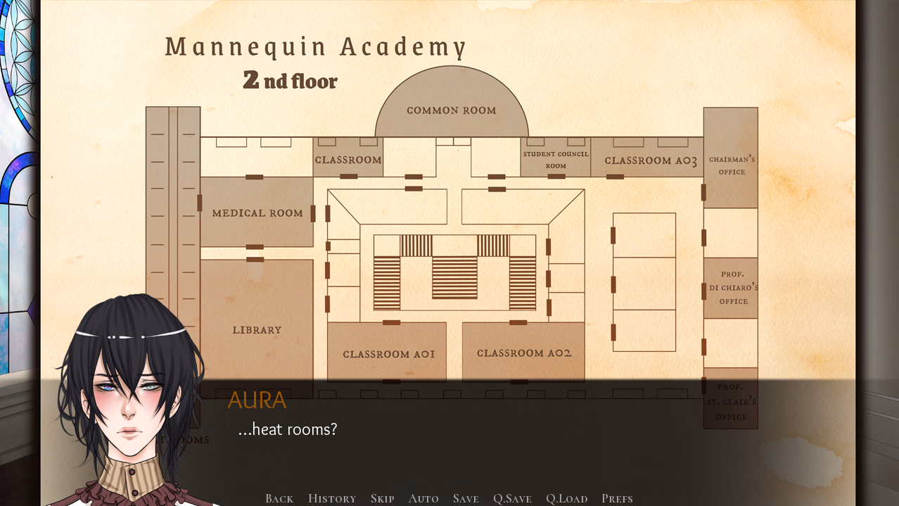 VN Ren'Py Abandoned Mannequin Academy [v1.35] [Aedian Glair]