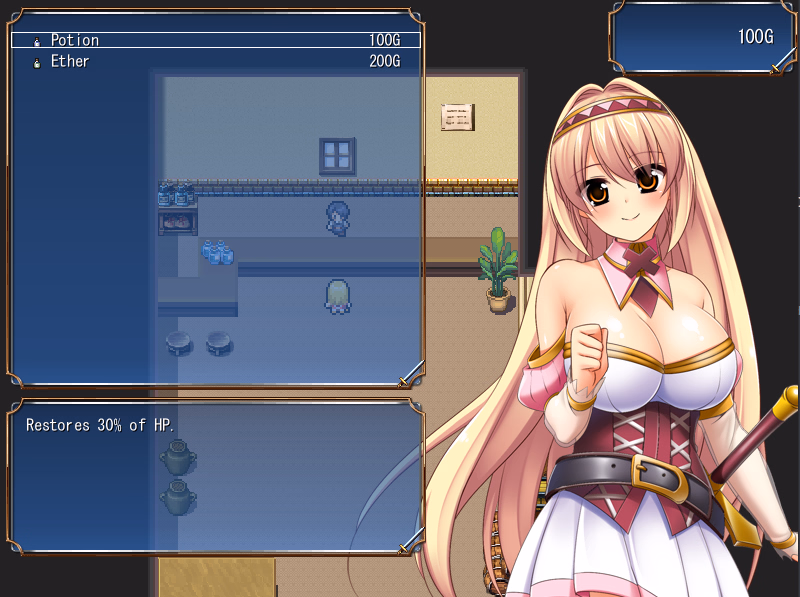 Wolf RPG Completed Holy Paladin Cynthia [Final] [Acerola]