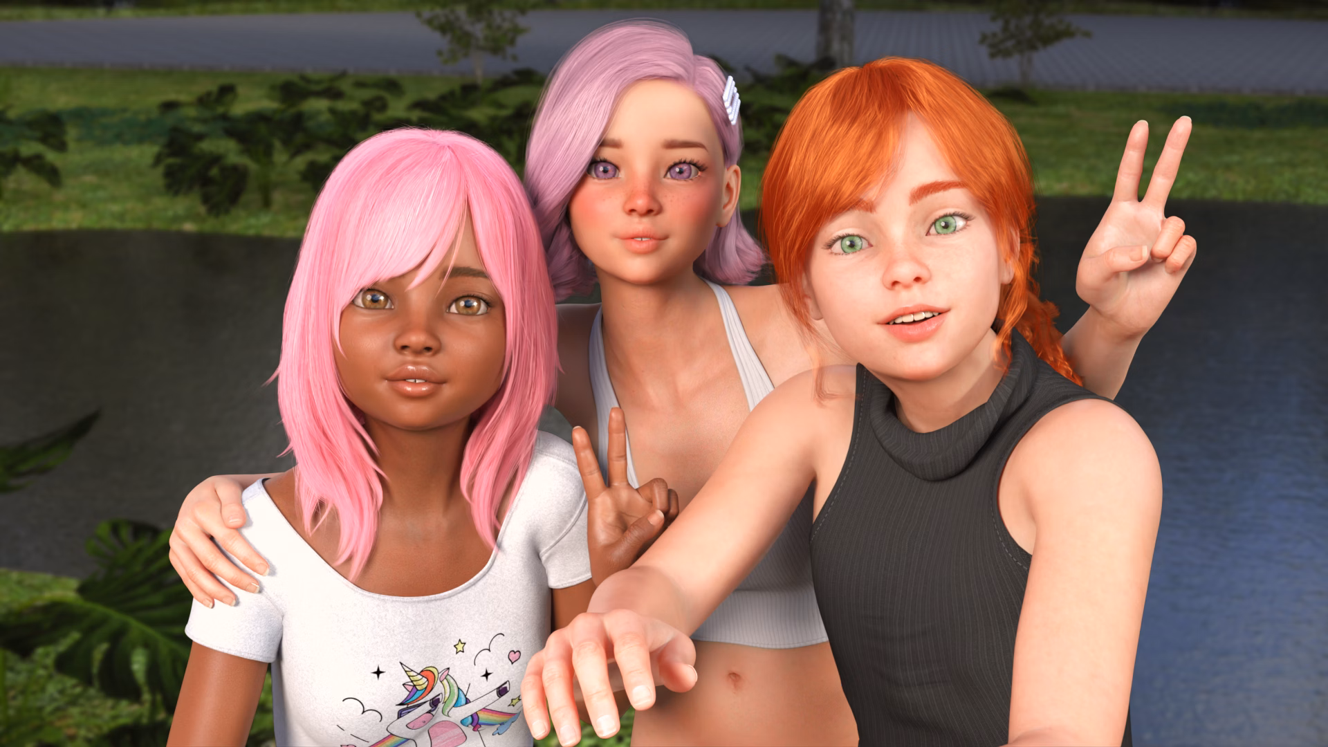 VN Ren'Py The Sunset Fairies [v0.15] [Ethan Krautz]