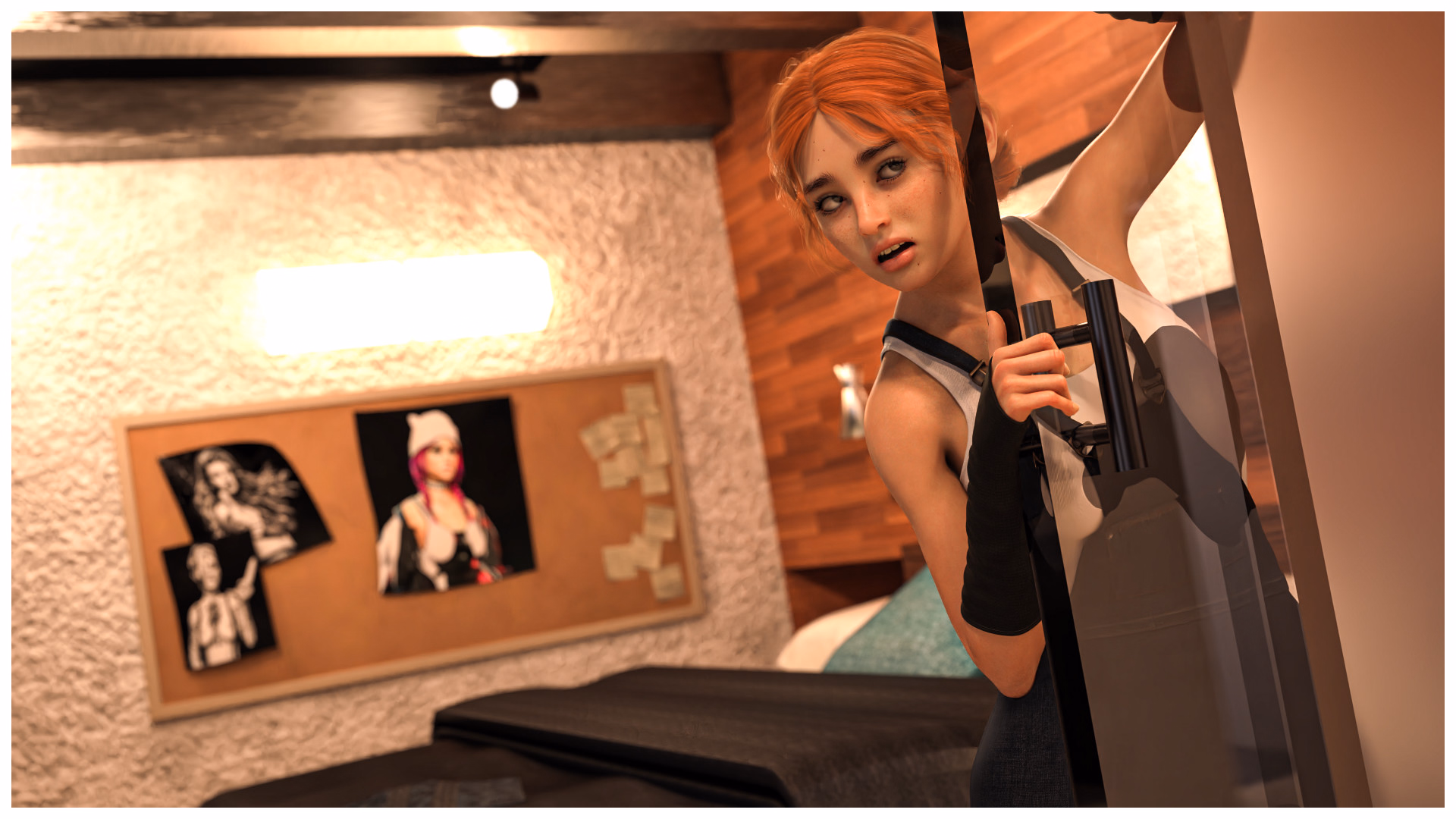 VN Ren'Py Abandoned Derealization [v0.0.5.0] [Greenish Purple]