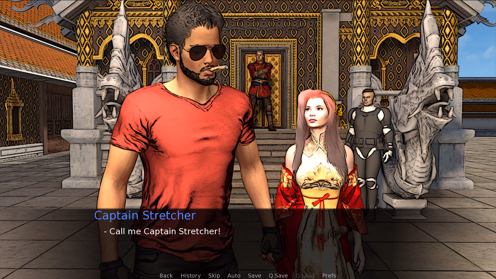 VN Ren'Py Abandoned The Adventures of Captain Stretcher [v0.3.0] [AdultVNComix]