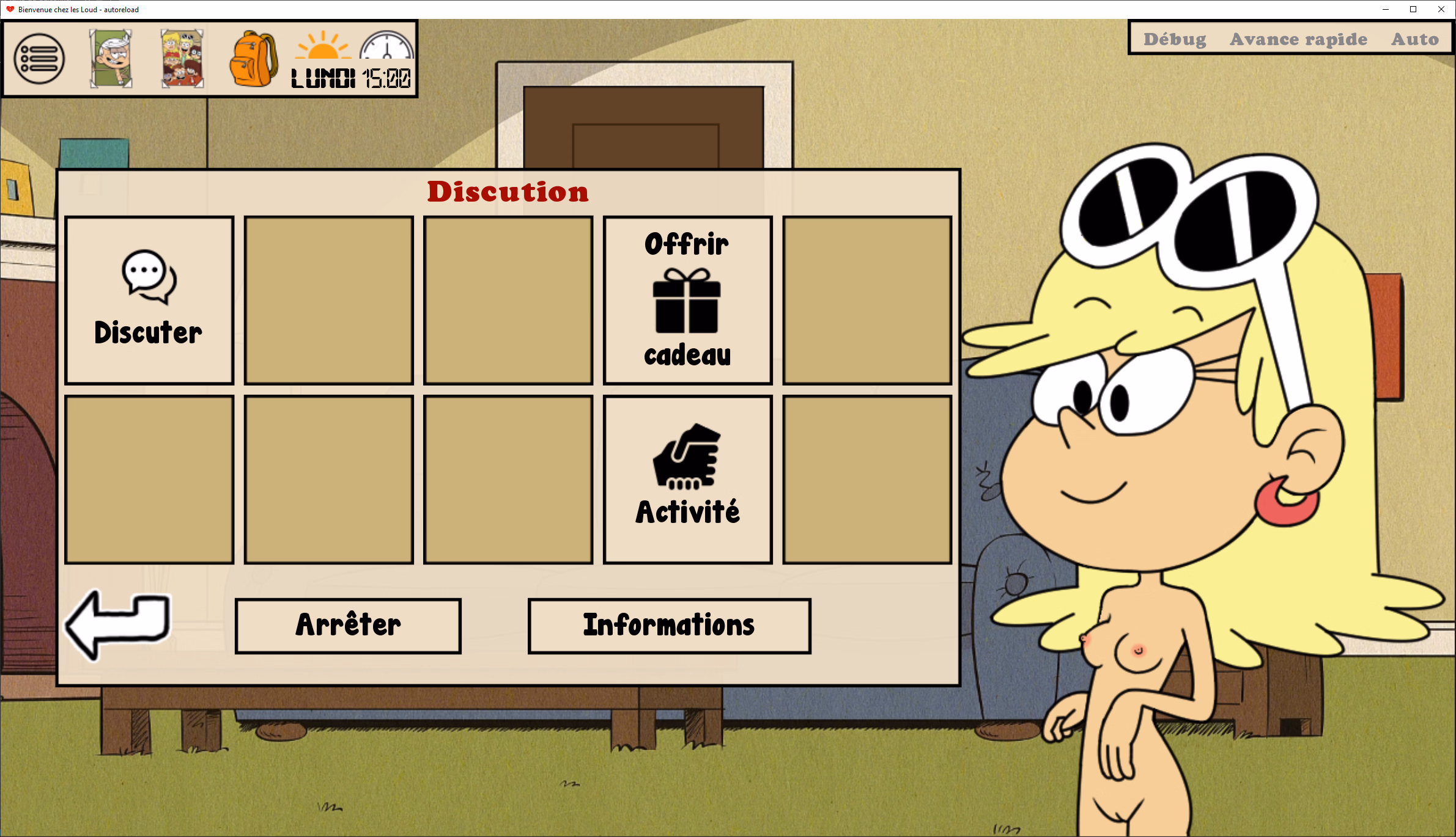 Ren'Py The Loud House: Lost Panties [v0.3.1 Full Loud] [Voracity]