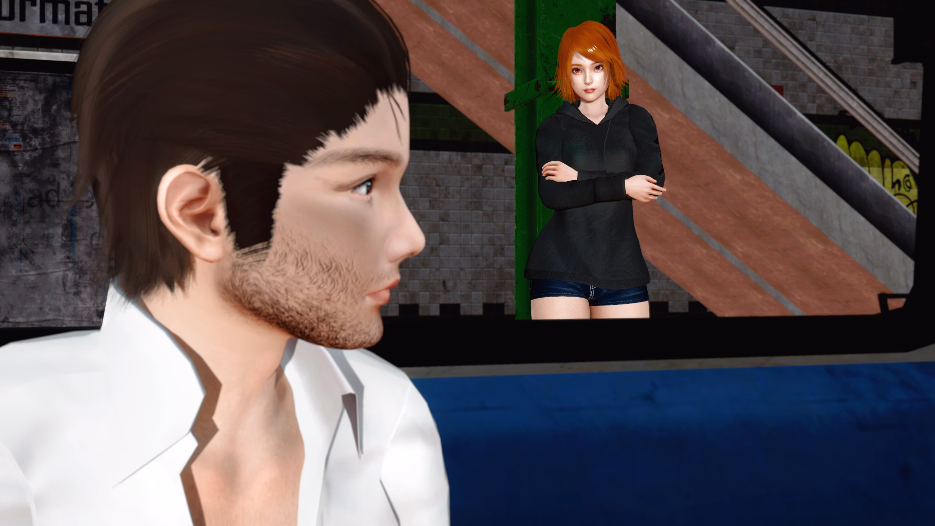 VN Ren'Py Abandoned Glowing Nights [v0.01] [EchoGames Studio]