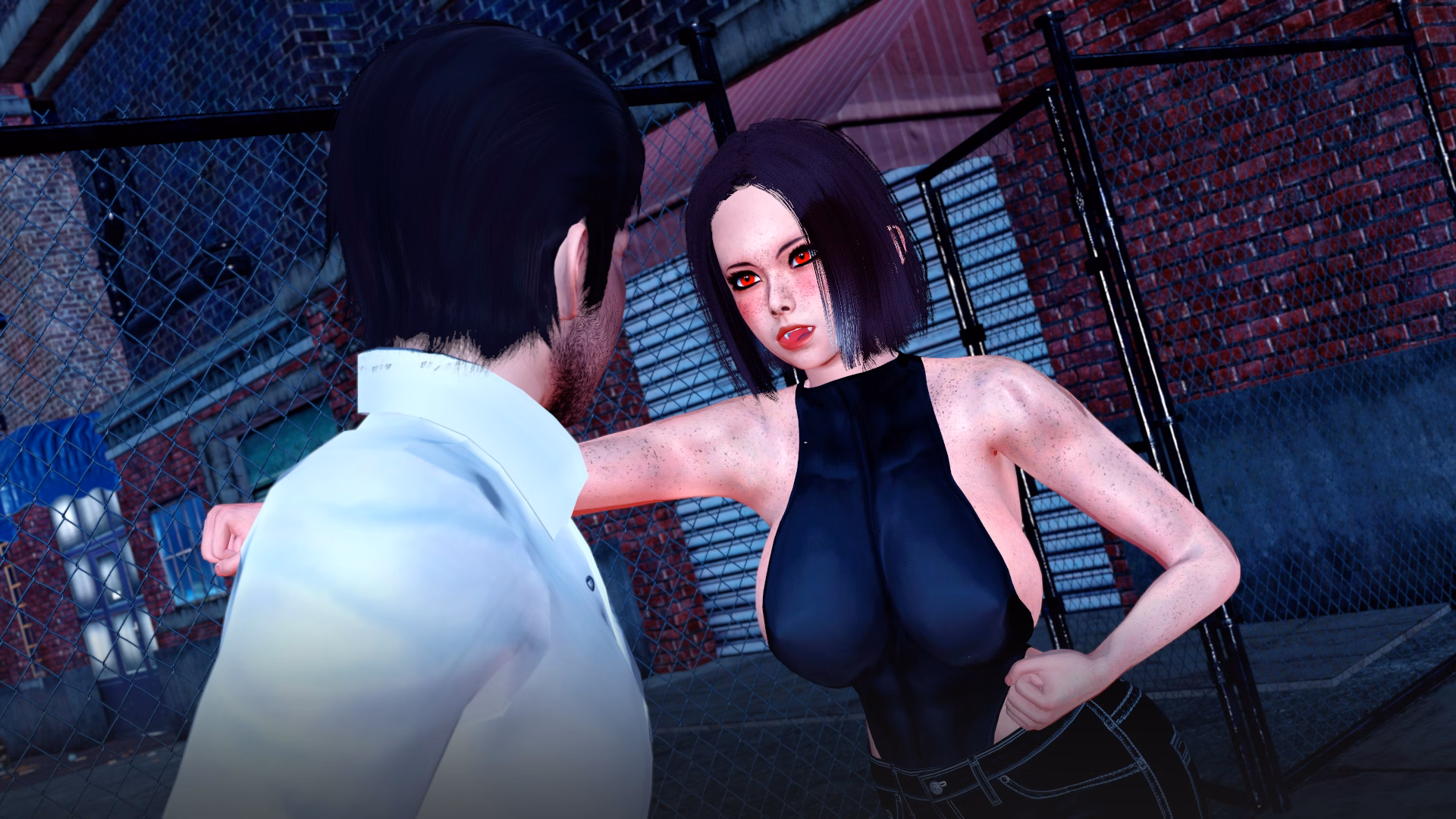 VN Ren'Py Abandoned Glowing Nights [v0.01] [EchoGames Studio]