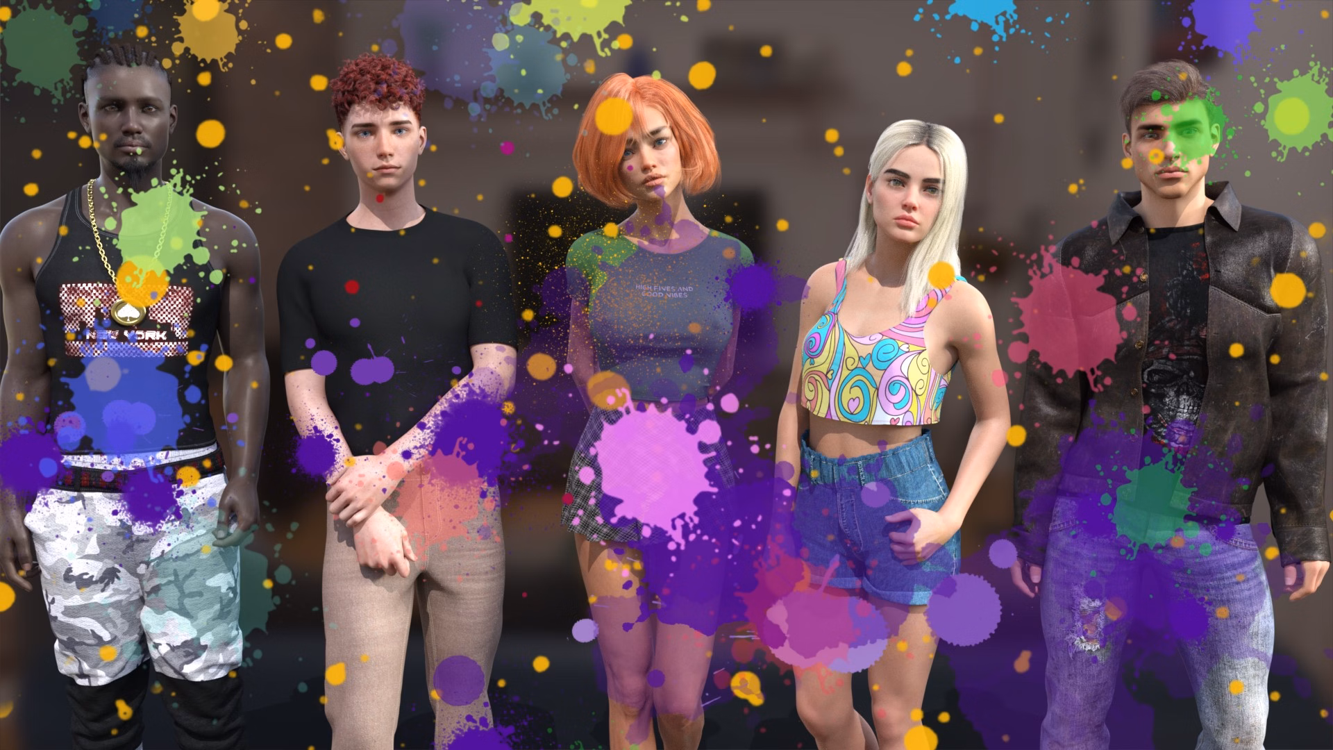 VN Ren'Py Colorful Worlds [v0.5.0] [TheMerkut]