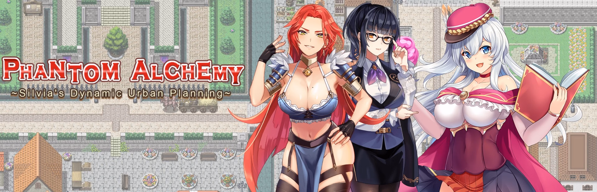 RPGM Completed Phantom Alchemy: Silvia's Dynamic Urban Planning [Final] [Trynity Lab.]