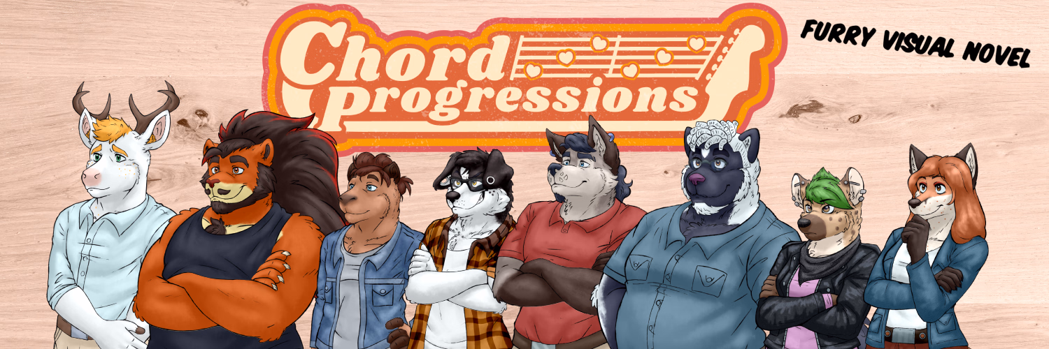 VN Ren'Py Chord Progressions, Furry Visual Novel [v0.3.4] [Chord Progressions]