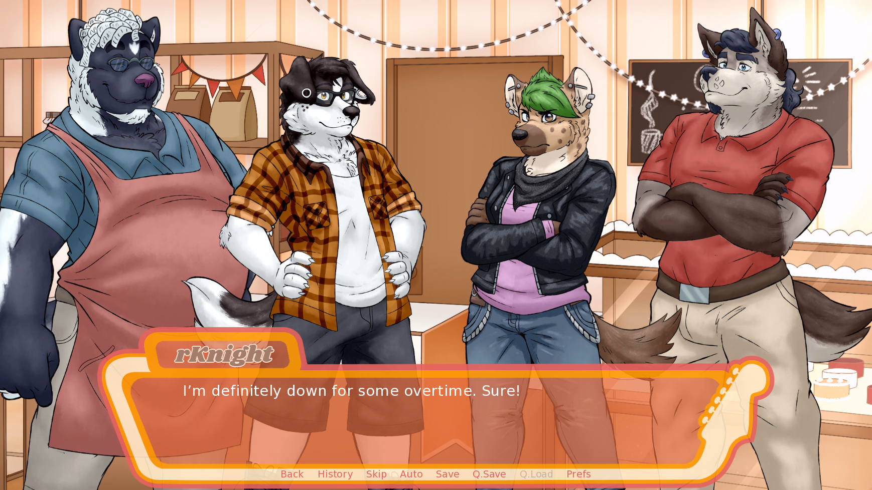VN Ren'Py Chord Progressions, Furry Visual Novel [v0.3.4] [Chord Progressions]