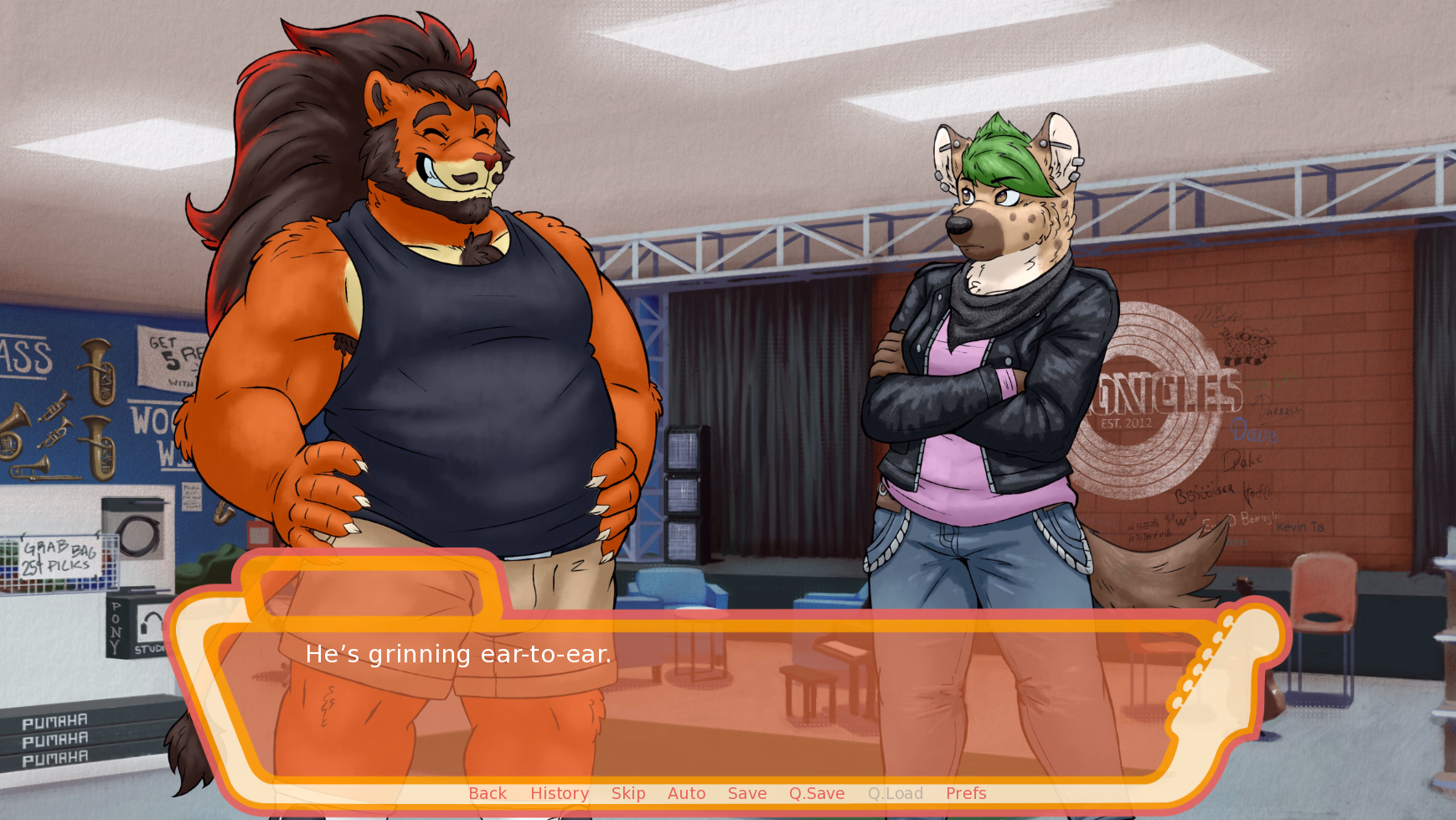 VN Ren'Py Chord Progressions, Furry Visual Novel [v0.3.4] [Chord Progressions]
