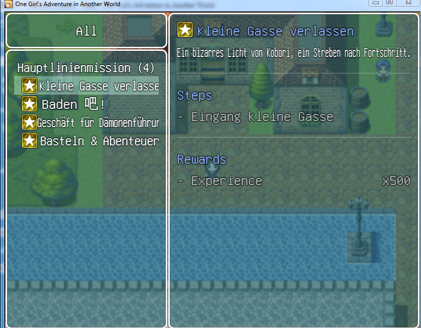 RPGM Completed One Girl's Adventure in Another World [v1.0] [Green Tea]