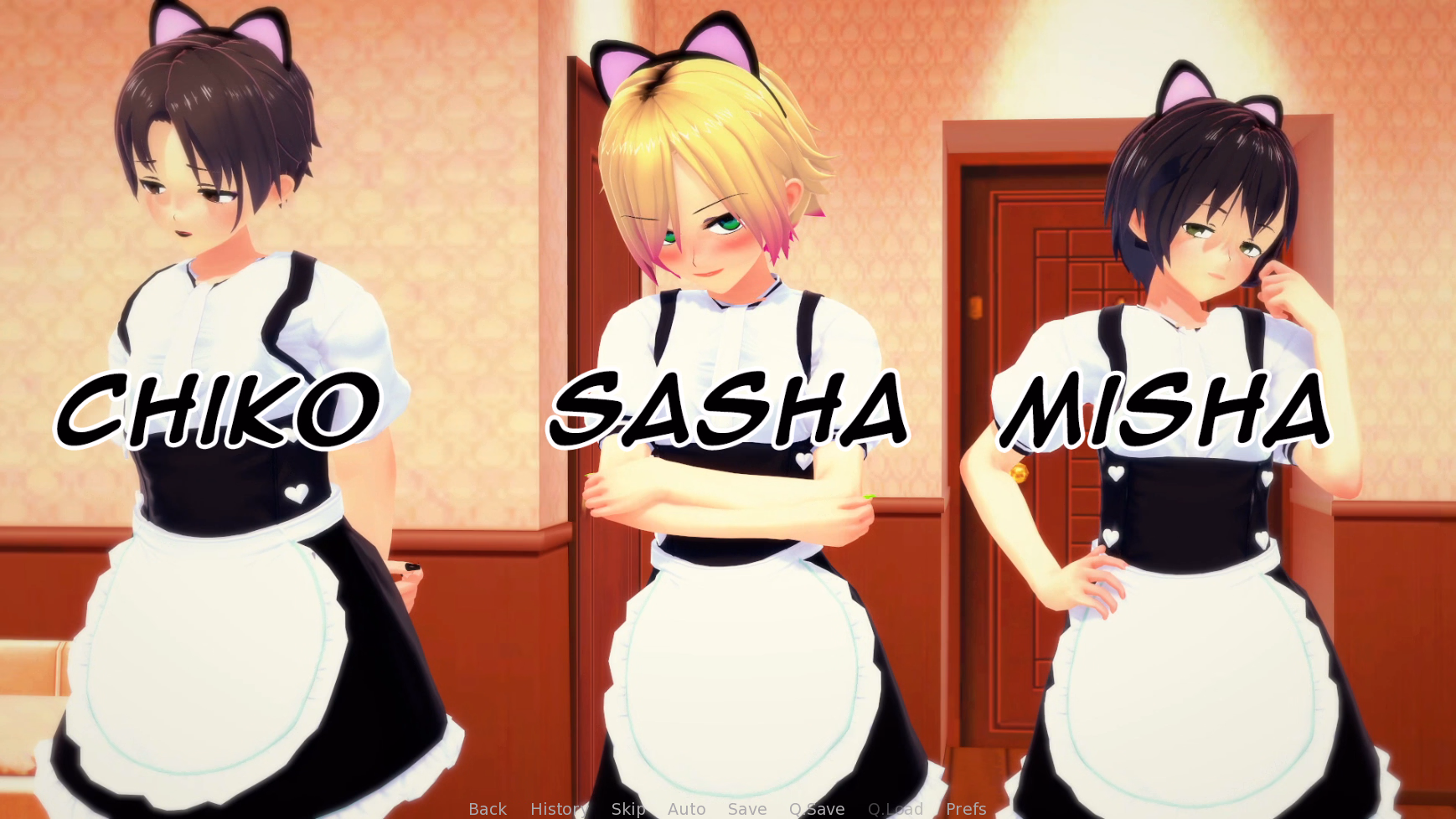 VN Ren'Py Femboy Cafe Shop [v0.6] [Hrenit]