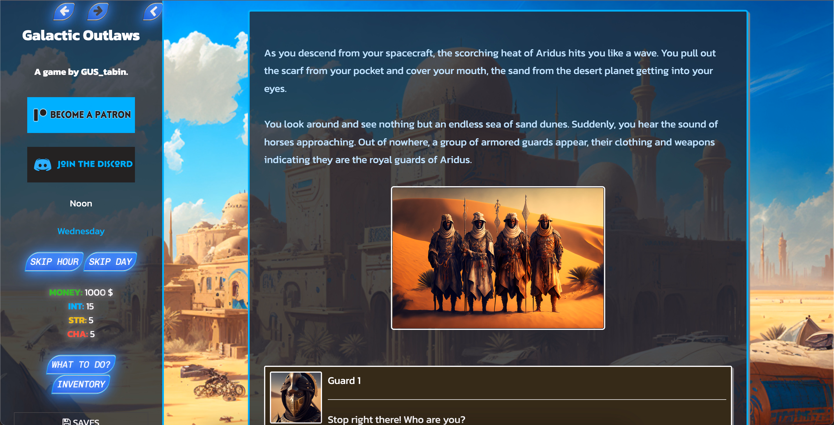 HTML Galactic Outlaws [v0.9] [GUS]