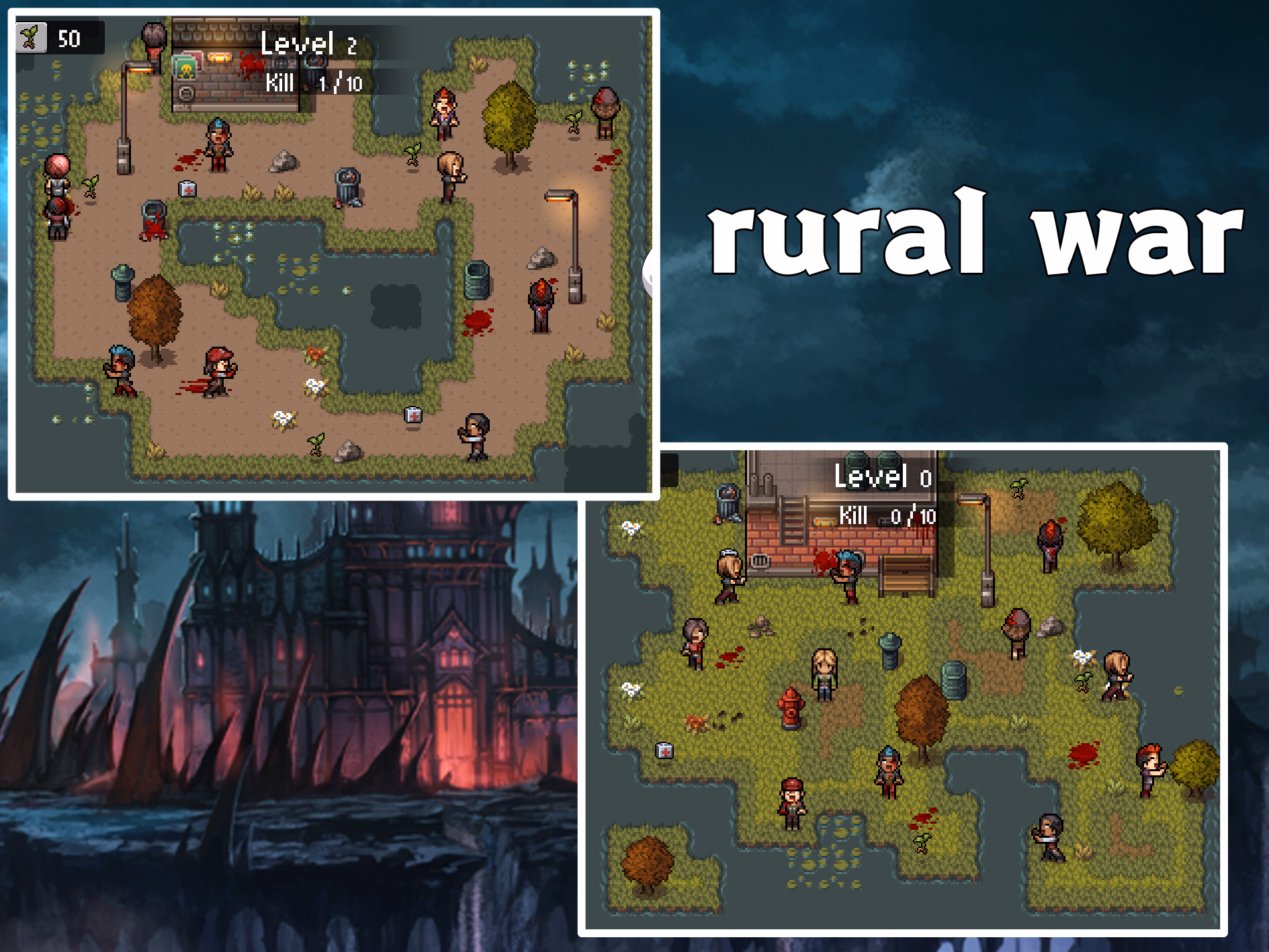 RPGM Completed ZOMBIE WAR [Final] [r18Kuri]