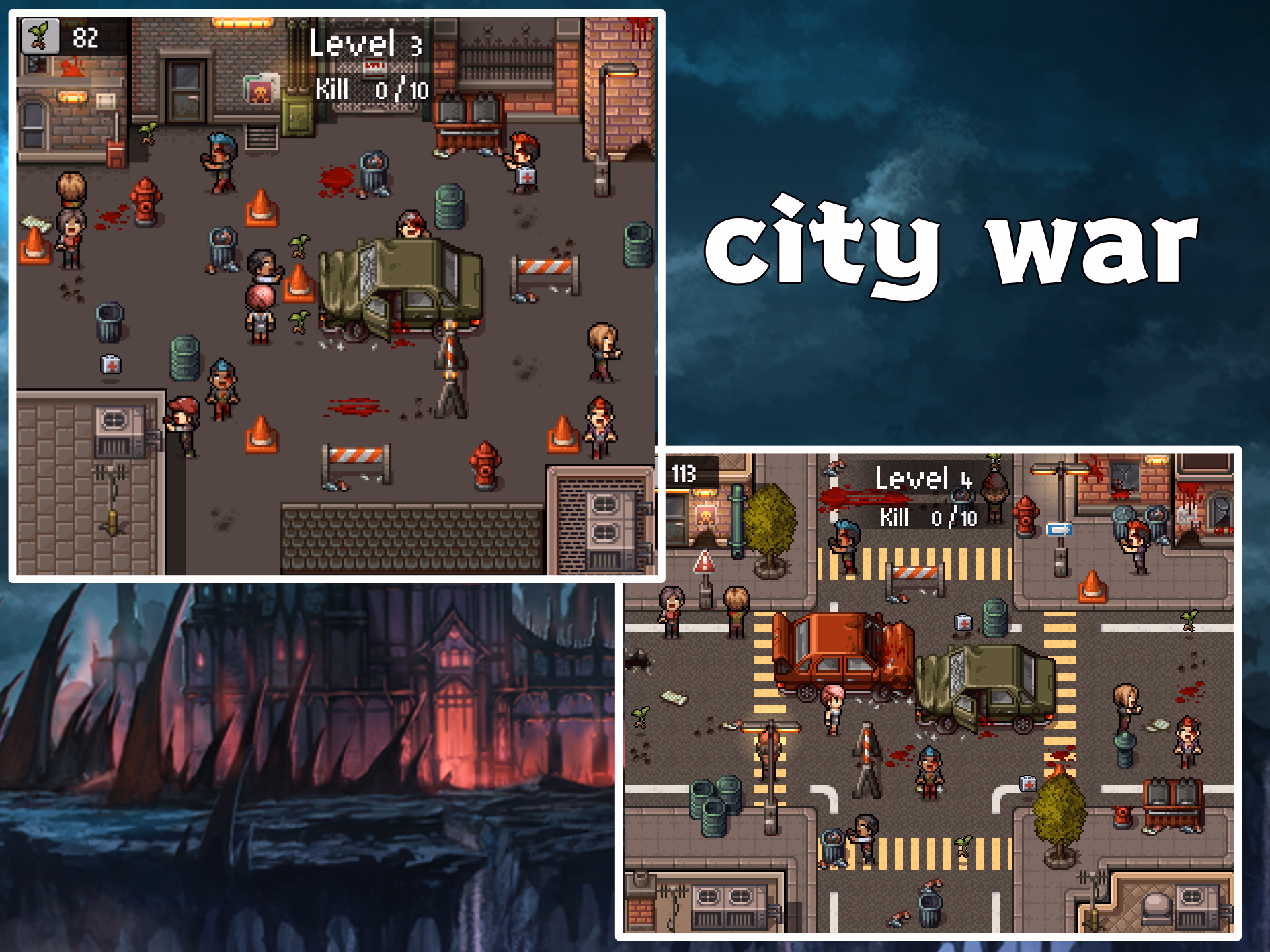 RPGM Completed ZOMBIE WAR [Final] [r18Kuri]