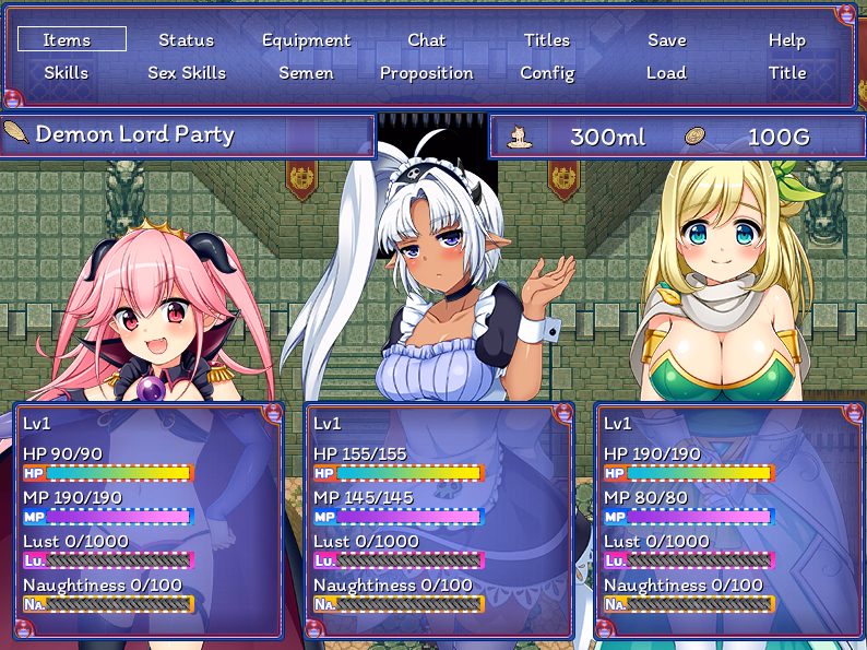 Wolf RPG Completed Demon Queen Melissa [v1.03] [Acerola]