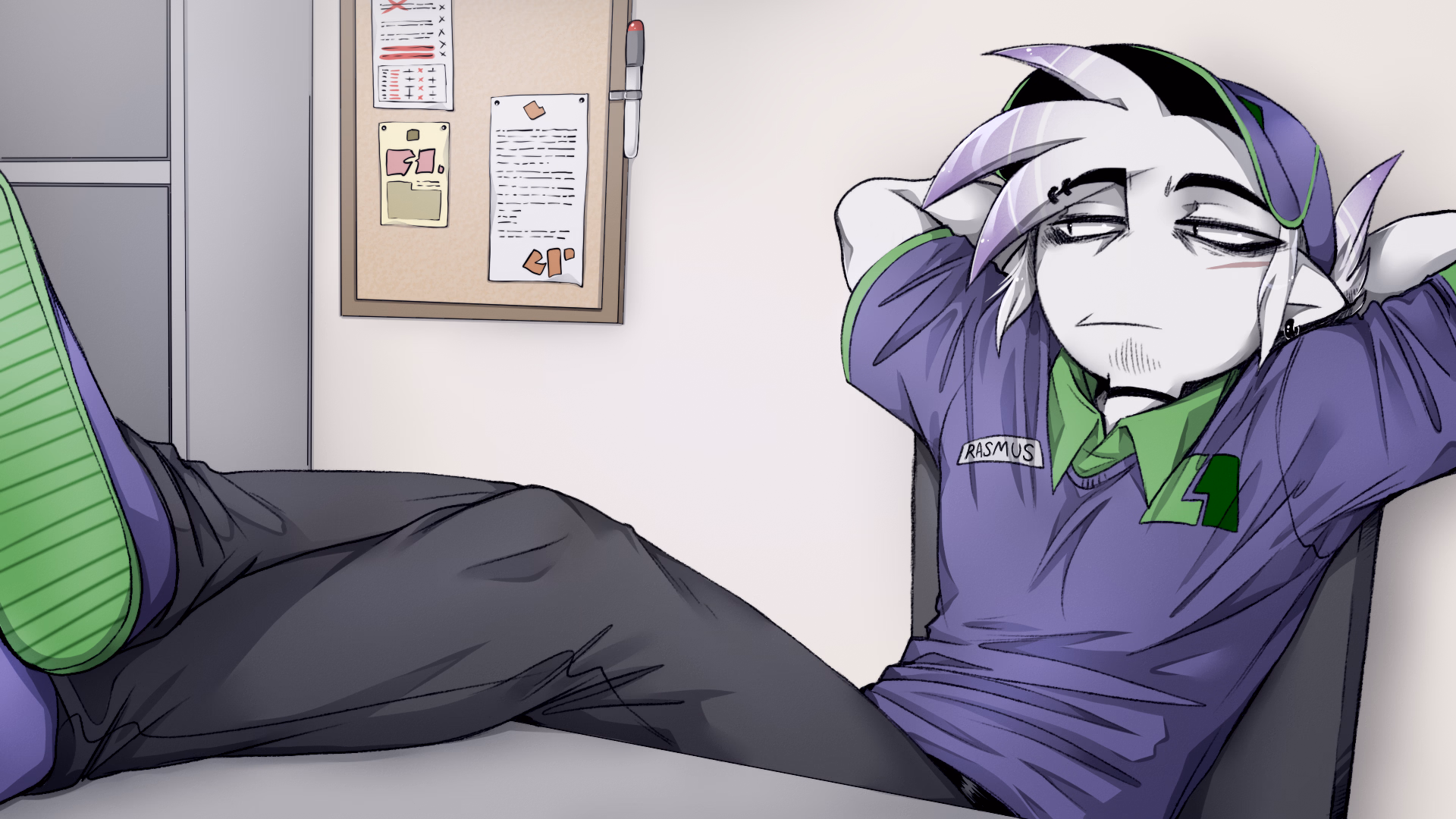 VN Ren'Py Abandoned Broken Colors [Day 1] [The Ink Room]