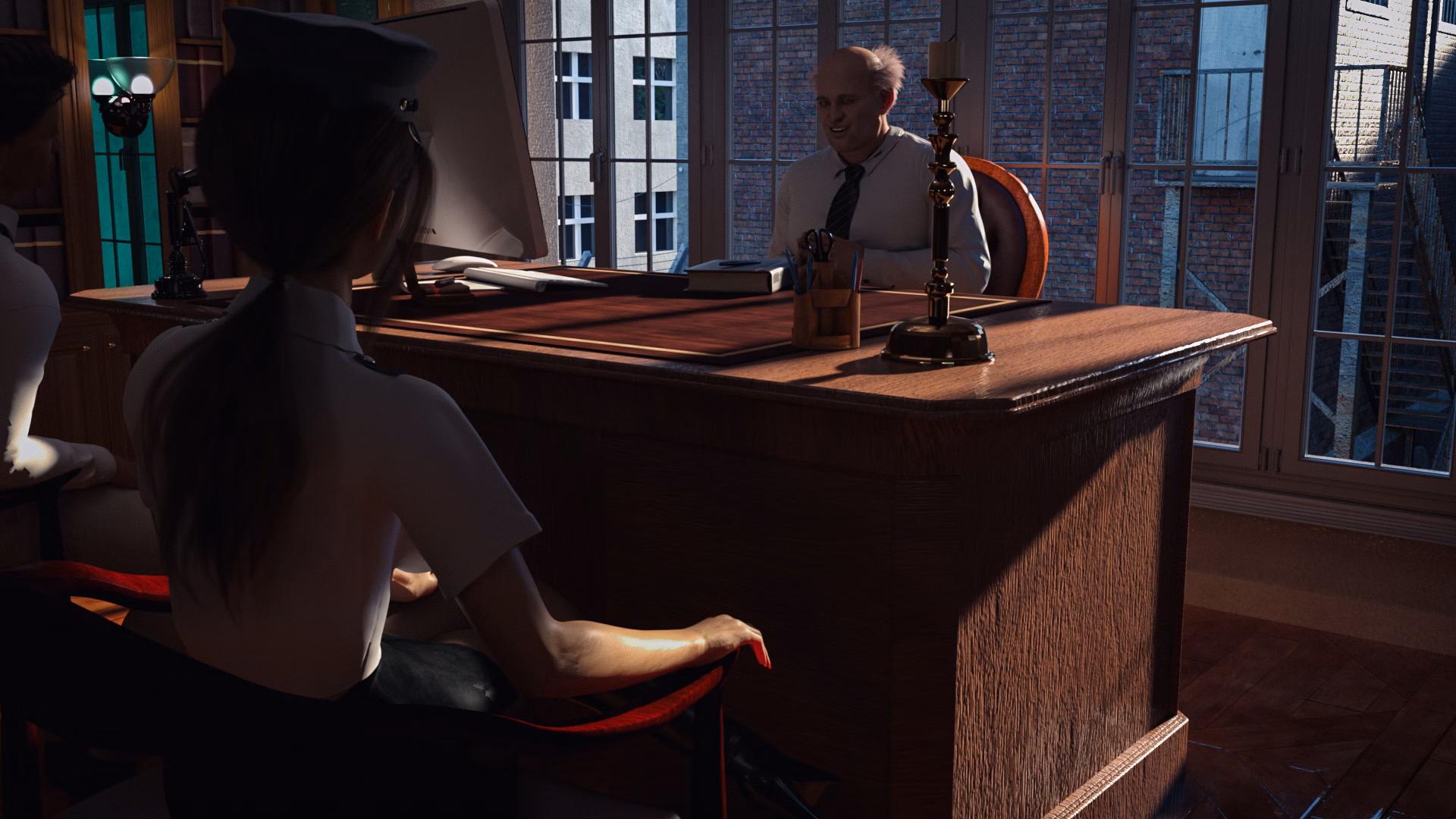 VN Ren'Py The Prison Guard [v0.4.0 Full] [Trash Panda]