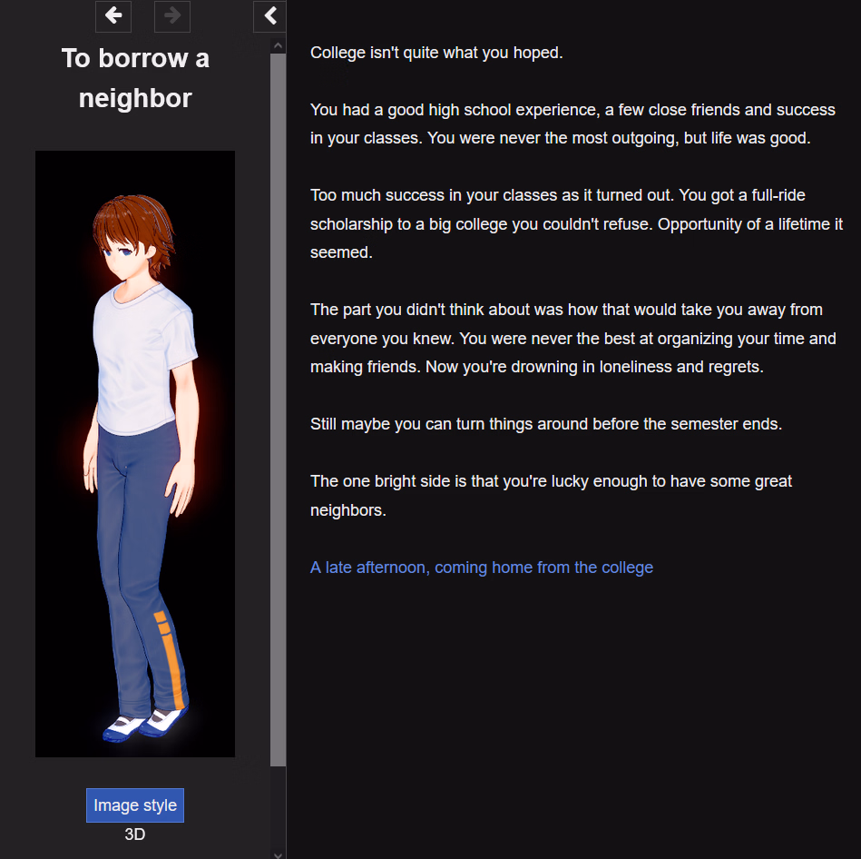 HTML Completed To Borrow a Neighbor [v1.01] [aaaac]